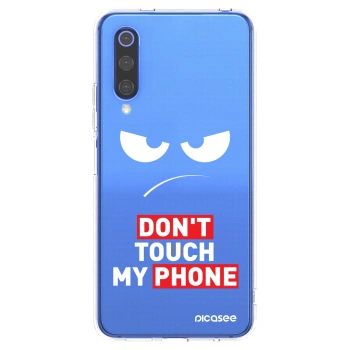 Picasee silikonska prozirna maskica za Xiaomi Mi 9 SE - Angry Eyes - Transparent