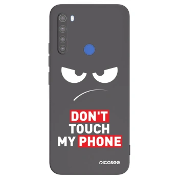 Maskica za Xiaomi Redmi Note 8T - Angry Eyes - Transparent