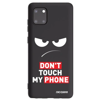 Maskica za Samsung Galaxy Note 10 Lite N770F - Angry Eyes - Transparent
