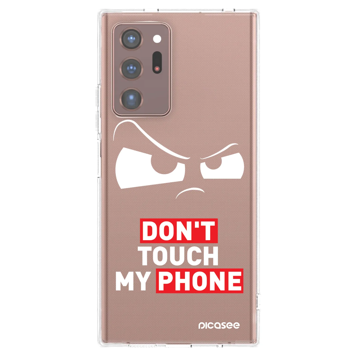 Picasee silikonska prozirna maskica za Samsung Galaxy Note 20 Ultra - Cloudy Eye - Transparent