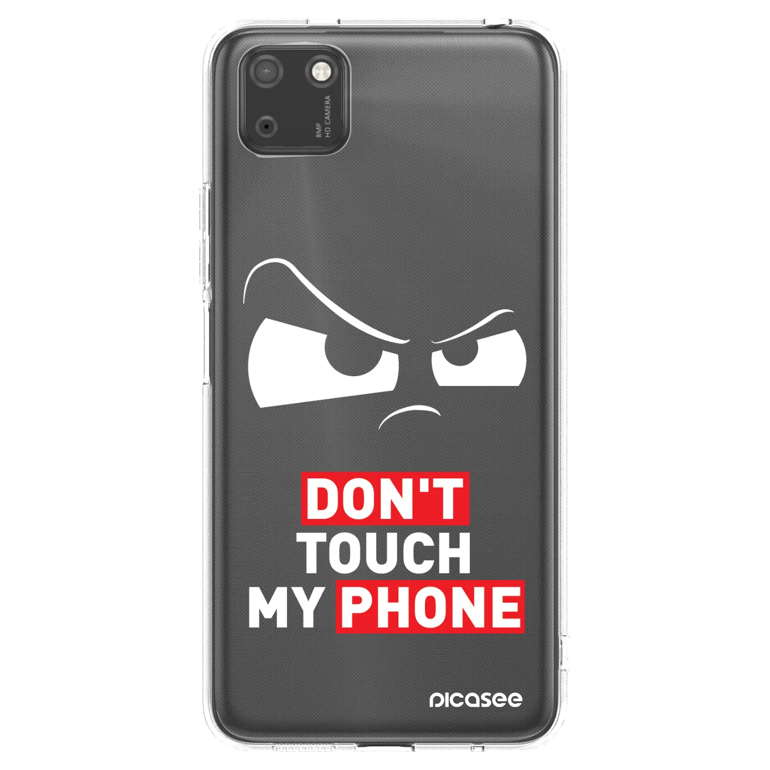 Picasee silikonska prozirna maskica za Huawei Y5P - Cloudy Eye - Transparent