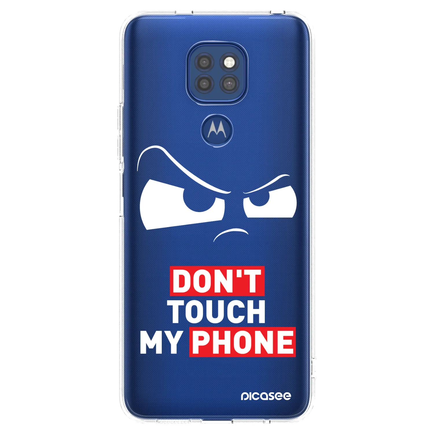 Picasee silikonska prozirna maskica za Motorola Moto G9 Play - Cloudy Eye - Transparent
