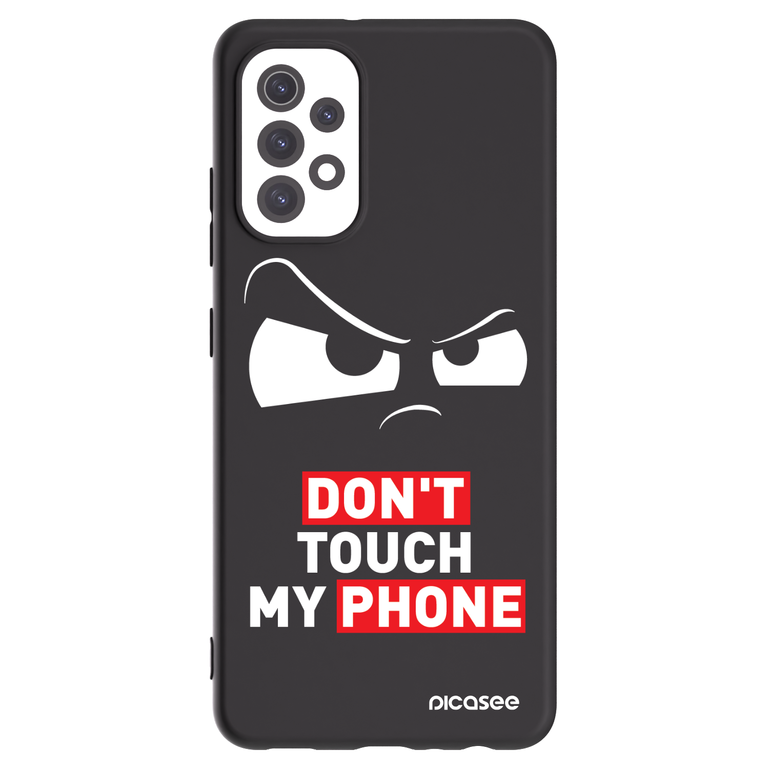 Picasee crna silikonska maskica za Samsung Galaxy A32 5G A326B - Cloudy Eye - Transparent