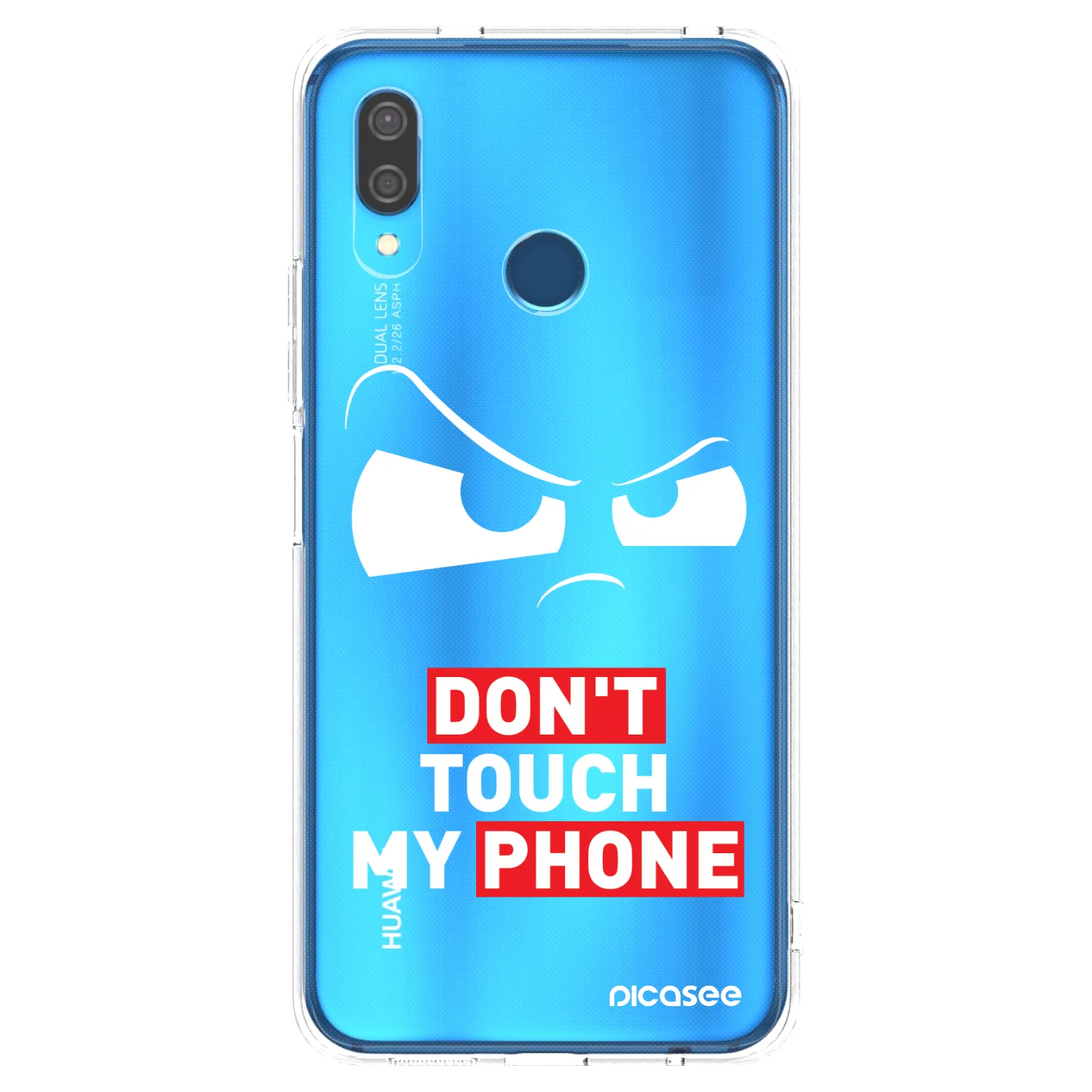 Picasee silikonska prozirna maskica za Huawei P20 Lite - Cloudy Eye - Transparent