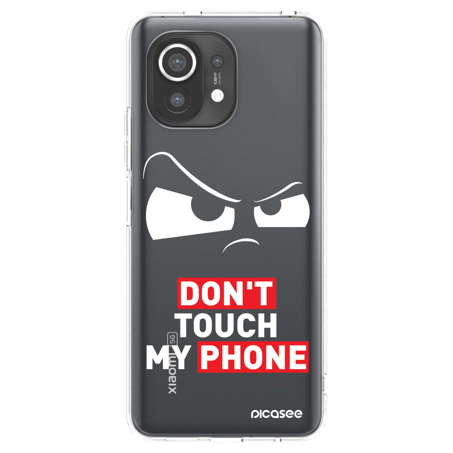 Picasee silikonska prozirna maskica za Xiaomi Mi 11 - Cloudy Eye - Transparent