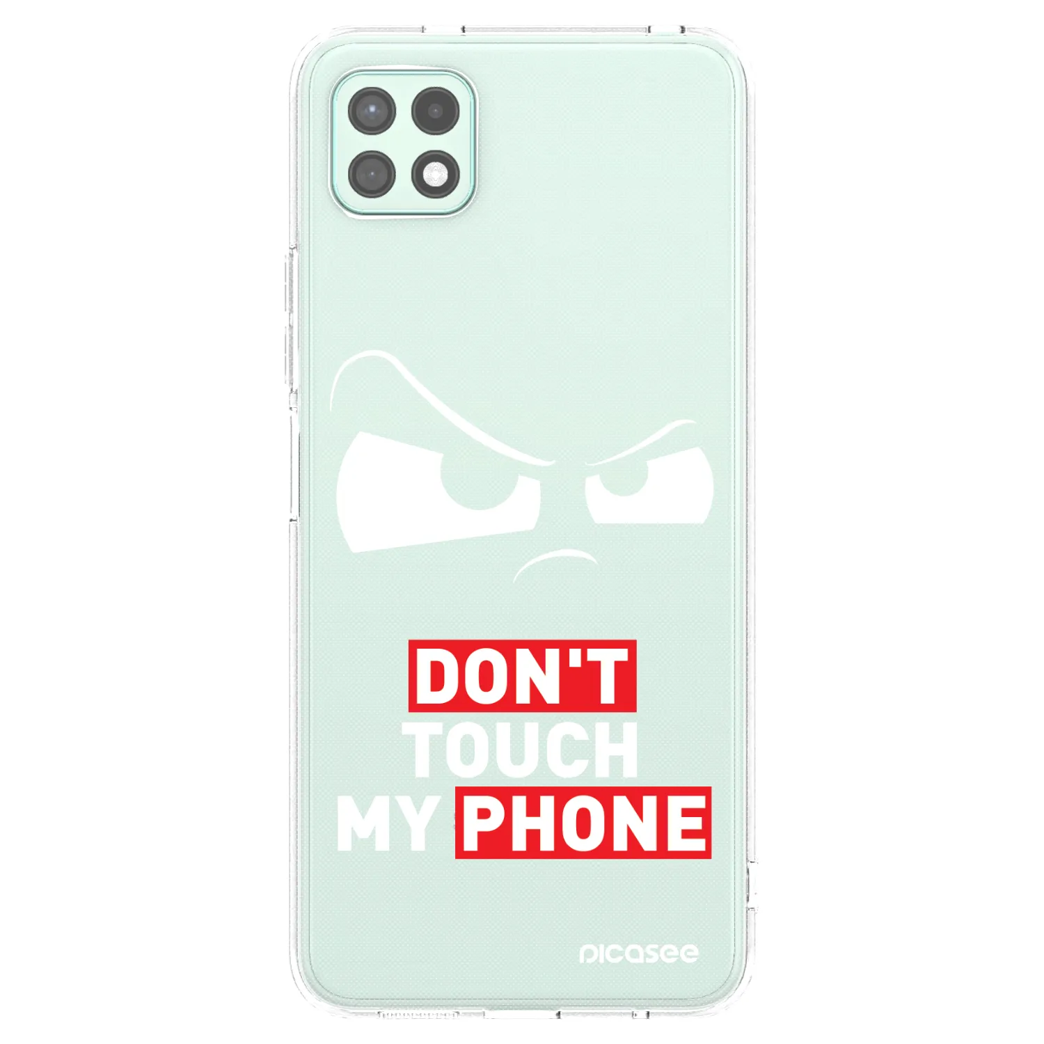 Picasee silikonska prozirna maskica za Samsung Galaxy A22 A226B 5G - Cloudy Eye - Transparent