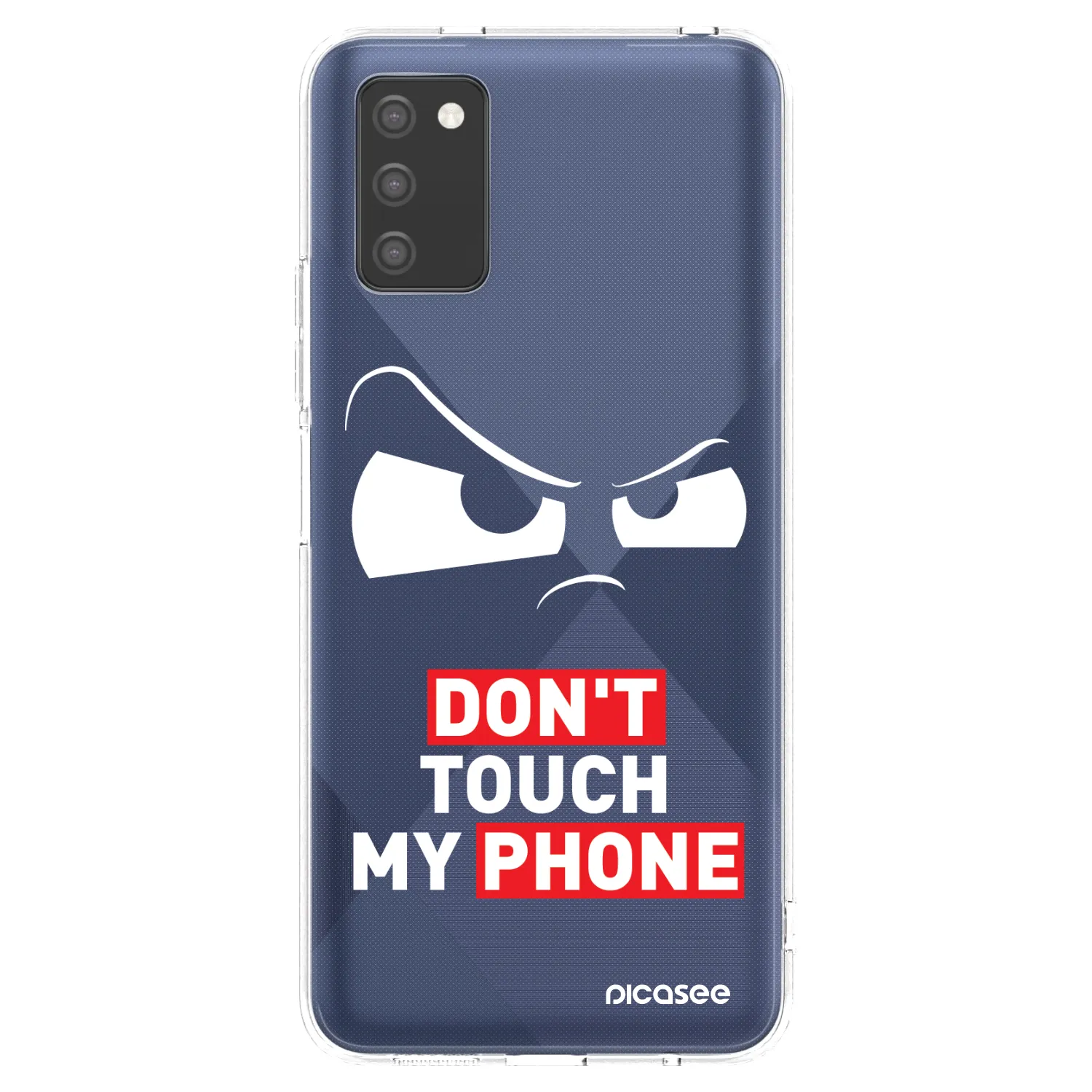 Picasee silikonska prozirna maskica za Samsung Galaxy A02s A025G - Cloudy Eye - Transparent