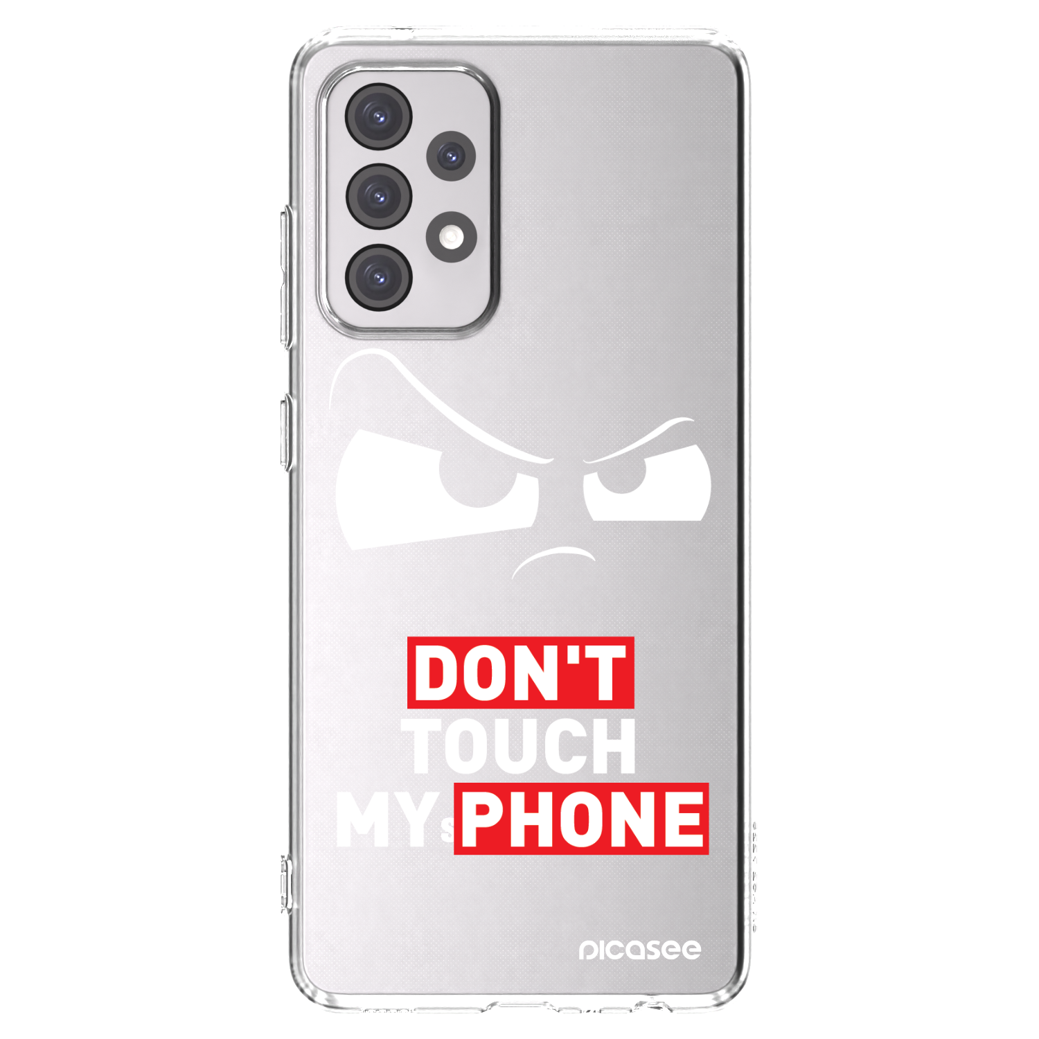 Picasee silikonska prozirna maskica za Samsung Galaxy A52s 5G A528B - Cloudy Eye - Transparent