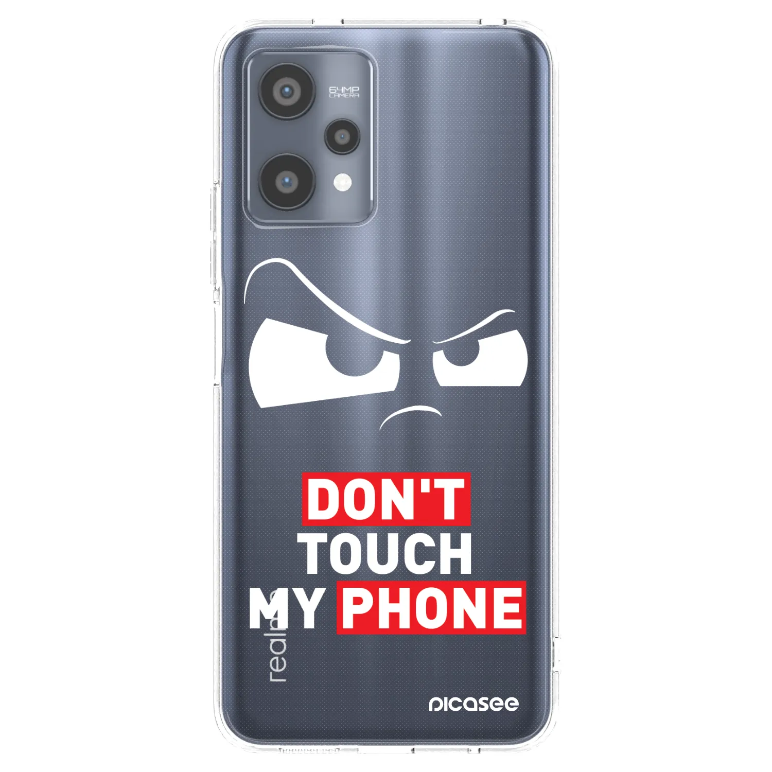 Picasee silikonska prozirna maskica za Realme 9 Pro 5G - Cloudy Eye - Transparent