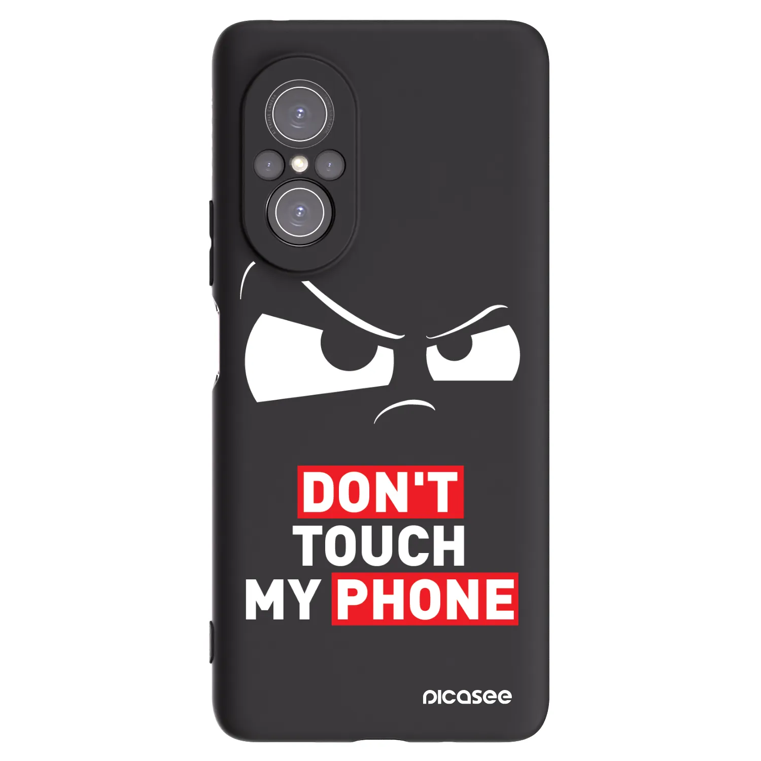 Picasee crna silikonska maskica za Huawei Nova 9 SE - Cloudy Eye - Transparent