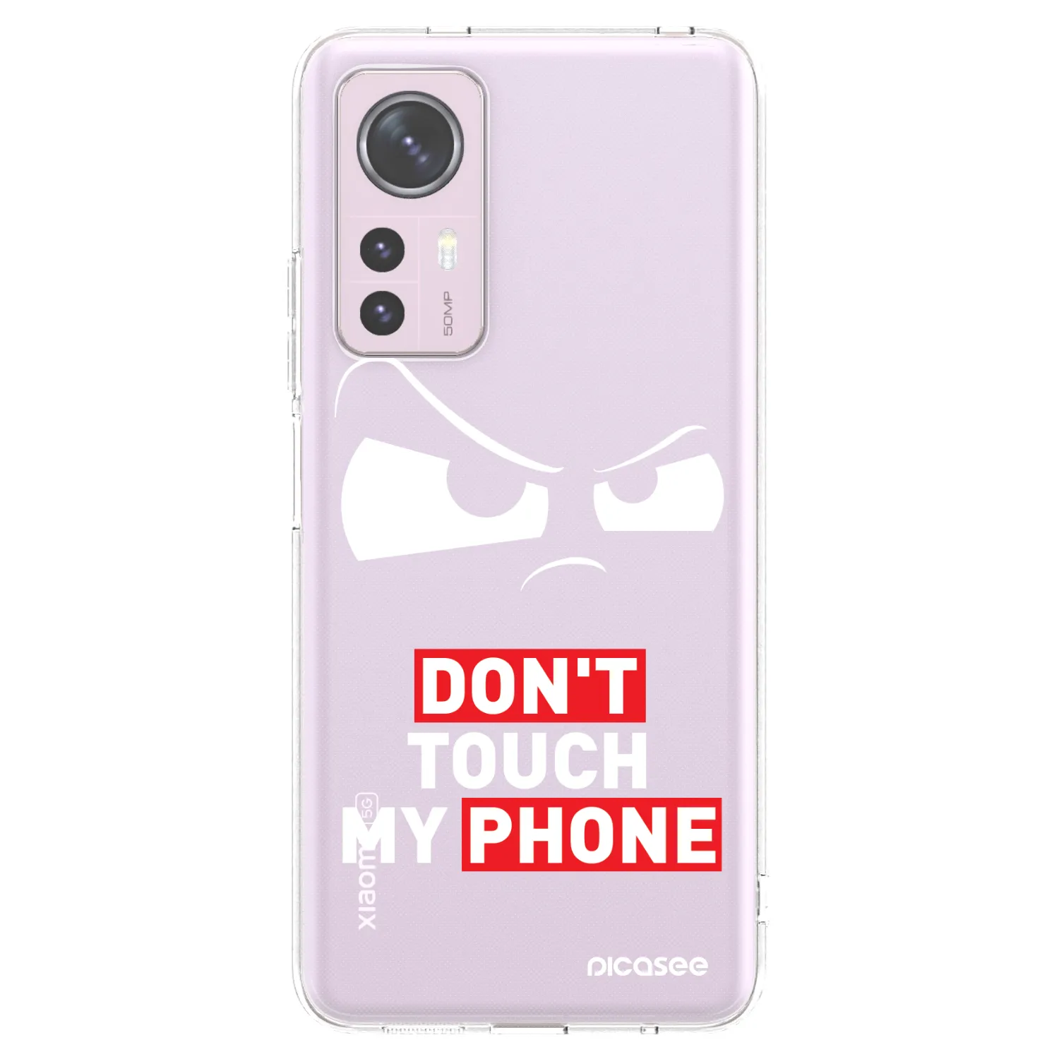 Picasee silikonska prozirna maskica za Xiaomi 12 - Cloudy Eye - Transparent
