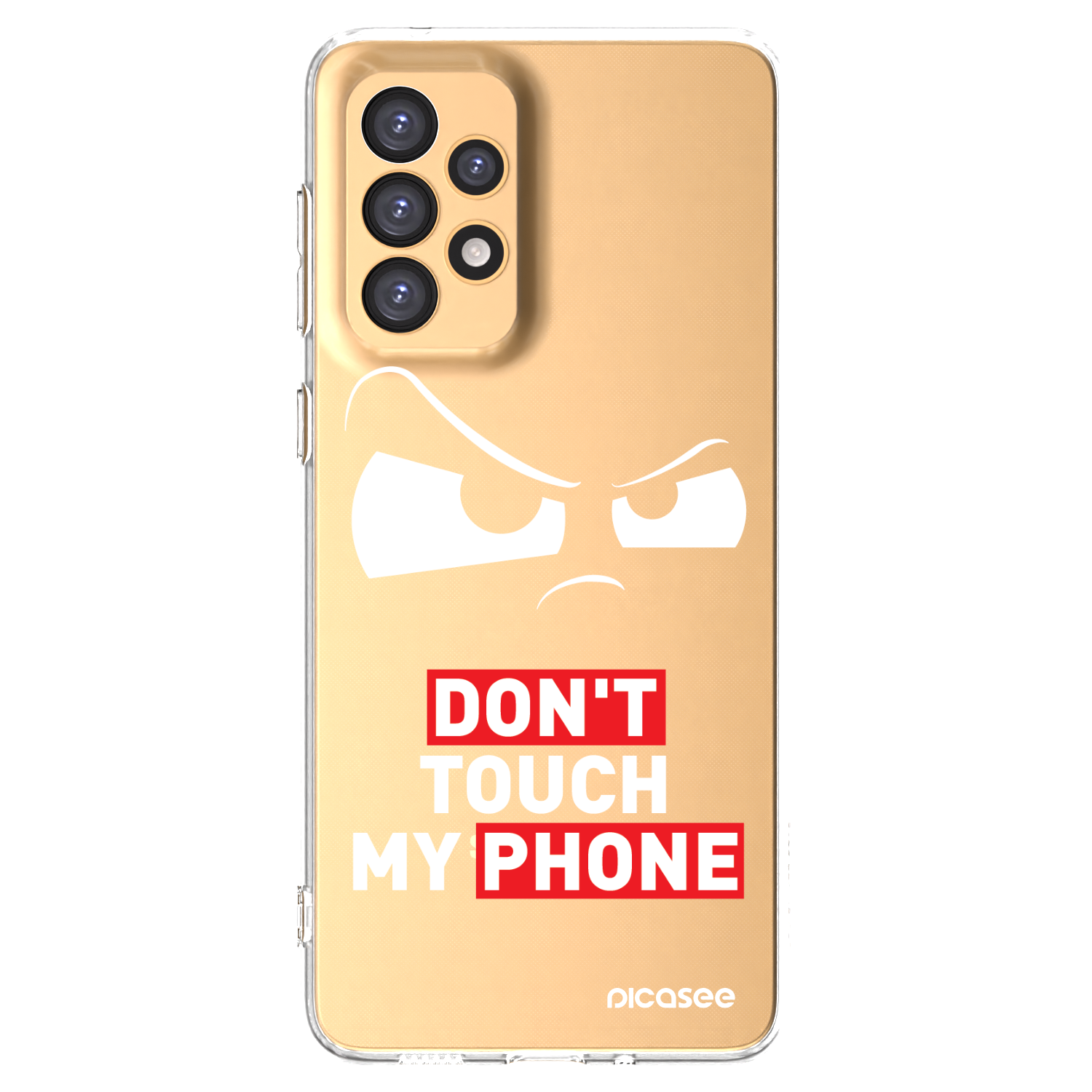 Picasee silikonska prozirna maskica za Samsung Galaxy A33 5G A336 - Cloudy Eye - Transparent