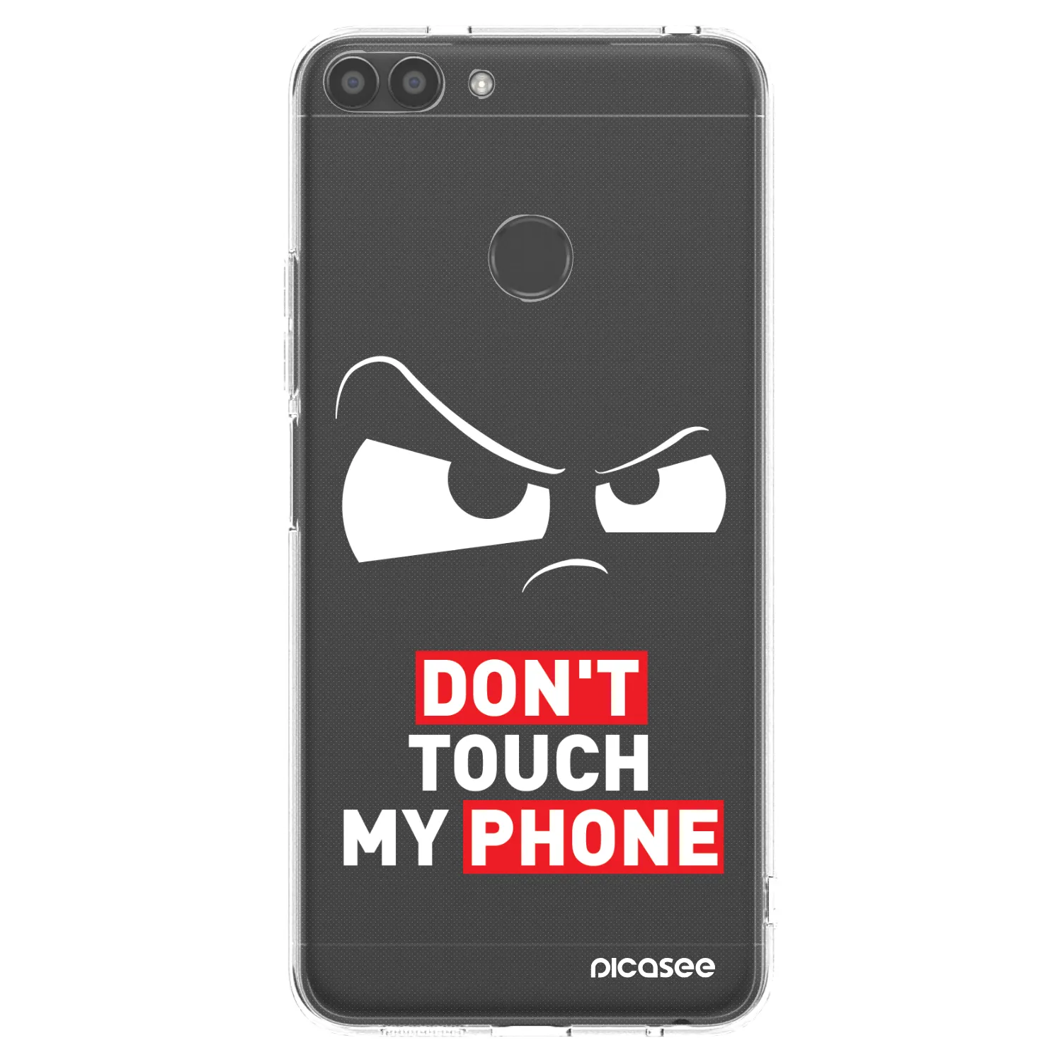 Picasee silikonska prozirna maskica za Huawei P Smart - Cloudy Eye - Transparent