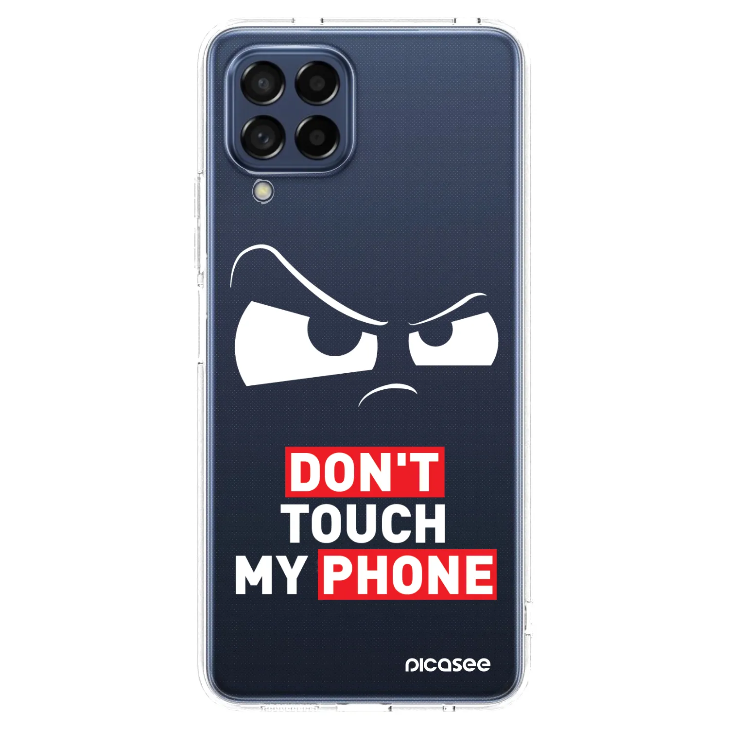 Picasee silikonska prozirna maskica za Samsung Galaxy M53 5G - Cloudy Eye - Transparent