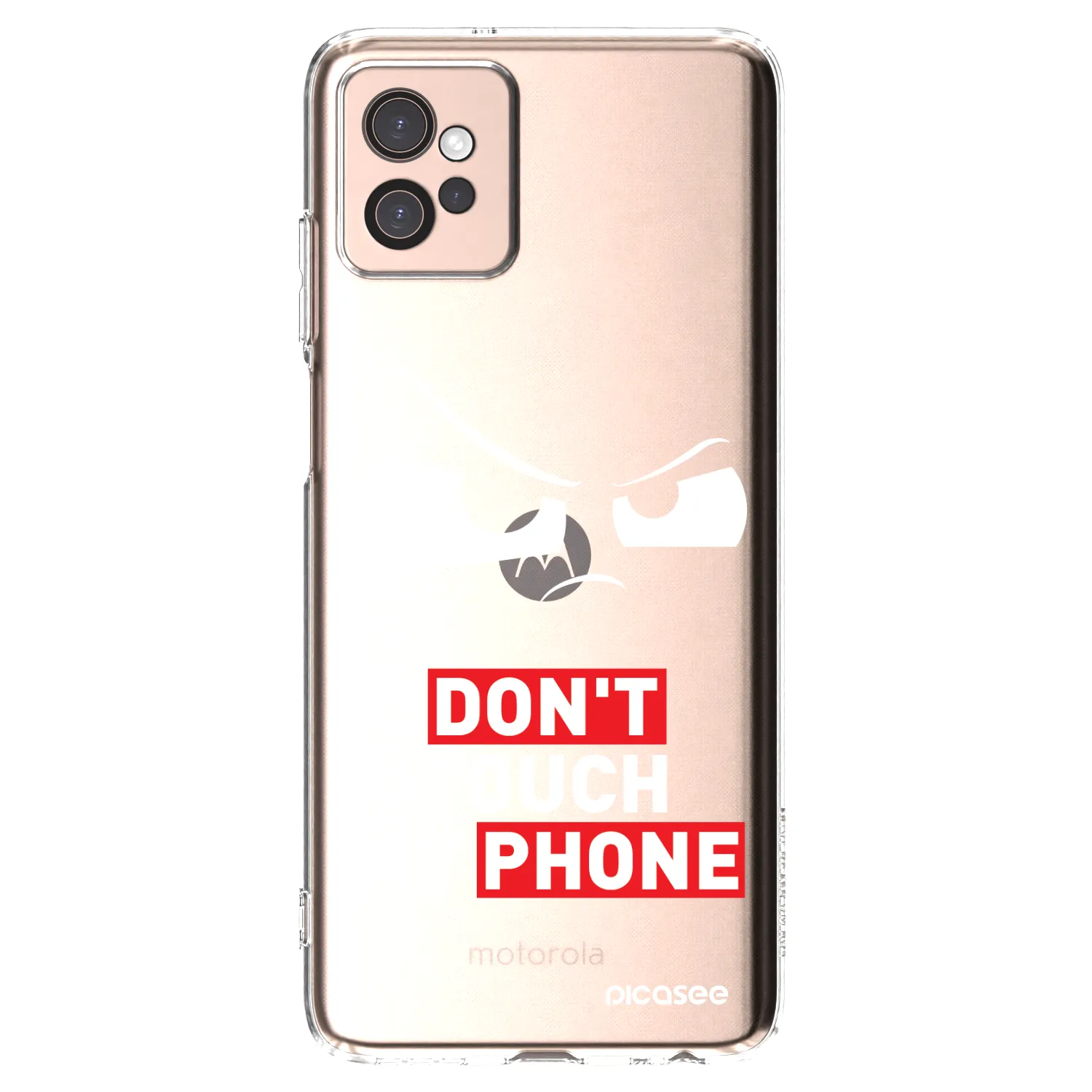 Picasee silikonska prozirna maskica za Motorola Moto G32 - Cloudy Eye - Transparent