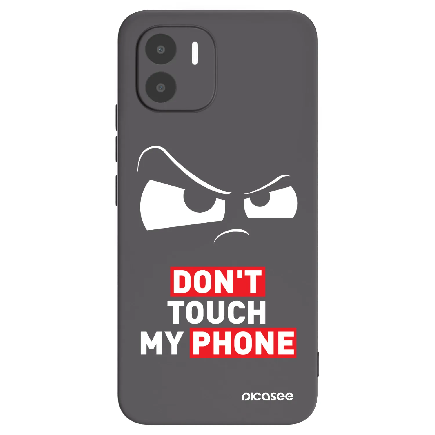 Picasee crna silikonska maskica za Xiaomi Redmi A1 - Cloudy Eye - Transparent