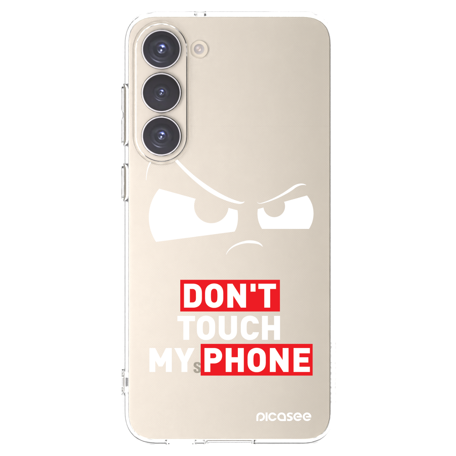 Picasee silikonska prozirna maskica za Samsung Galaxy S23+ 5G - Cloudy Eye - Transparent