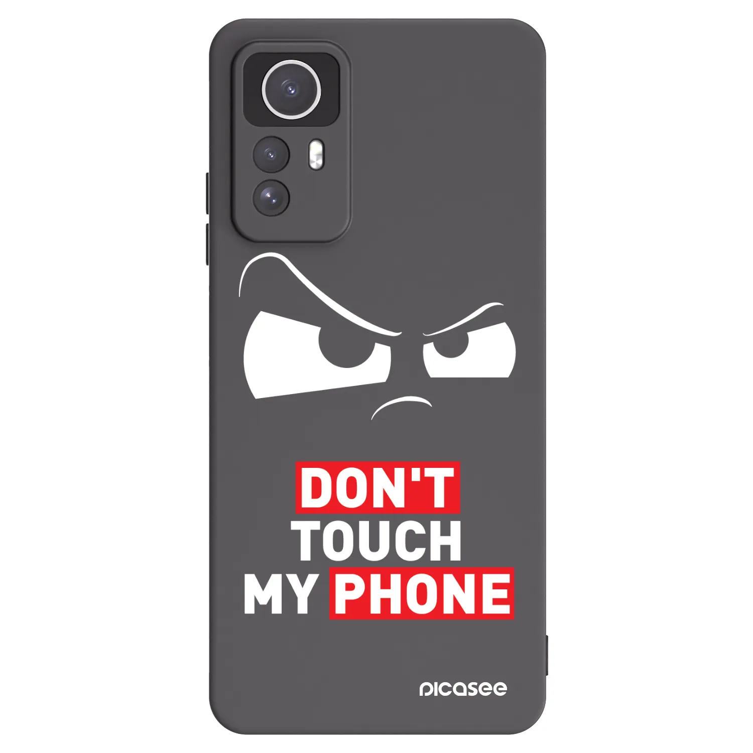 Picasee crna silikonska maskica za Xiaomi Redmi Note 12S - Cloudy Eye - Transparent