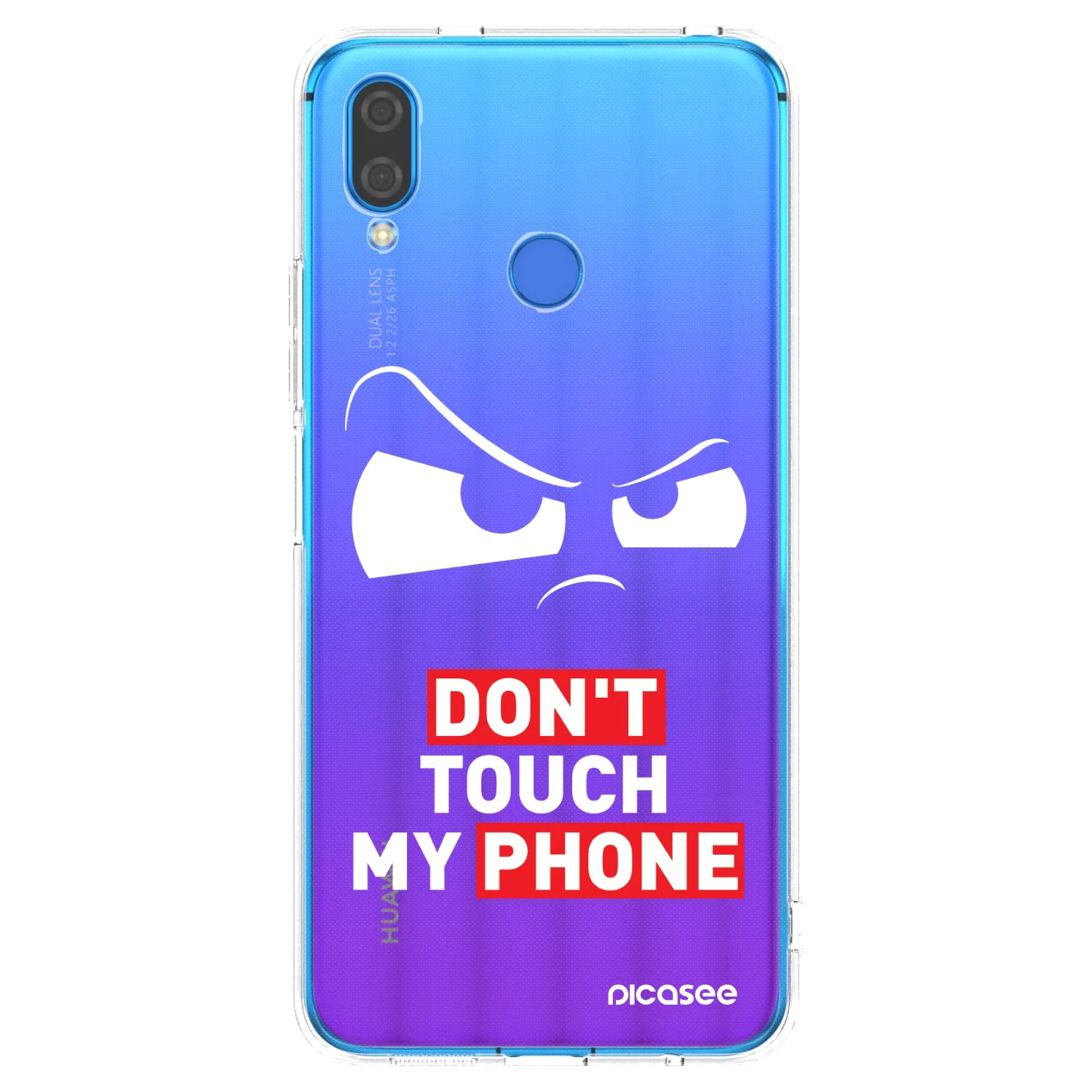 Picasee silikonska prozirna maskica za Huawei Nova 3 - Cloudy Eye - Transparent