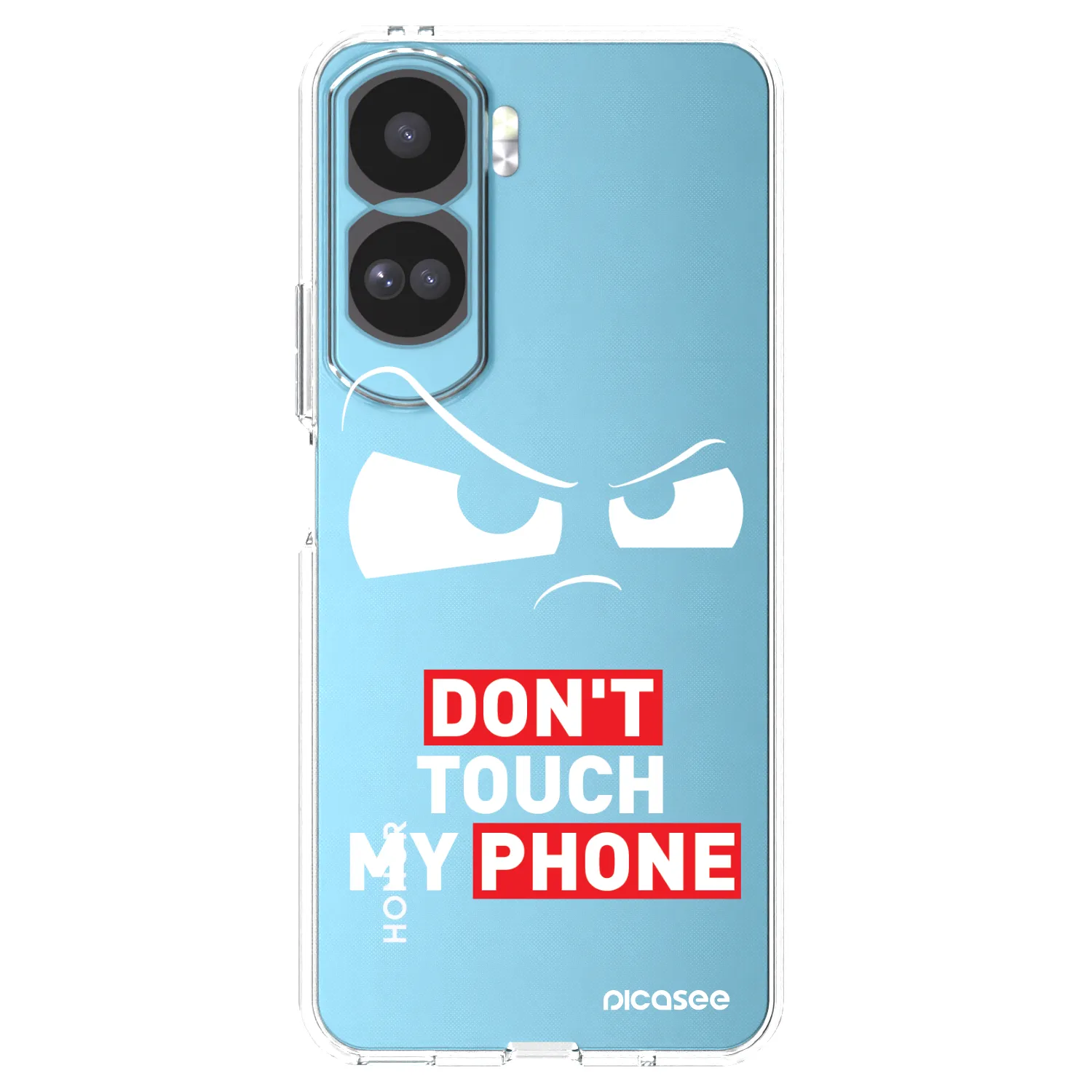 Picasee silikonska prozirna maskica za Honor 90 Lite 5G - Cloudy Eye - Transparent