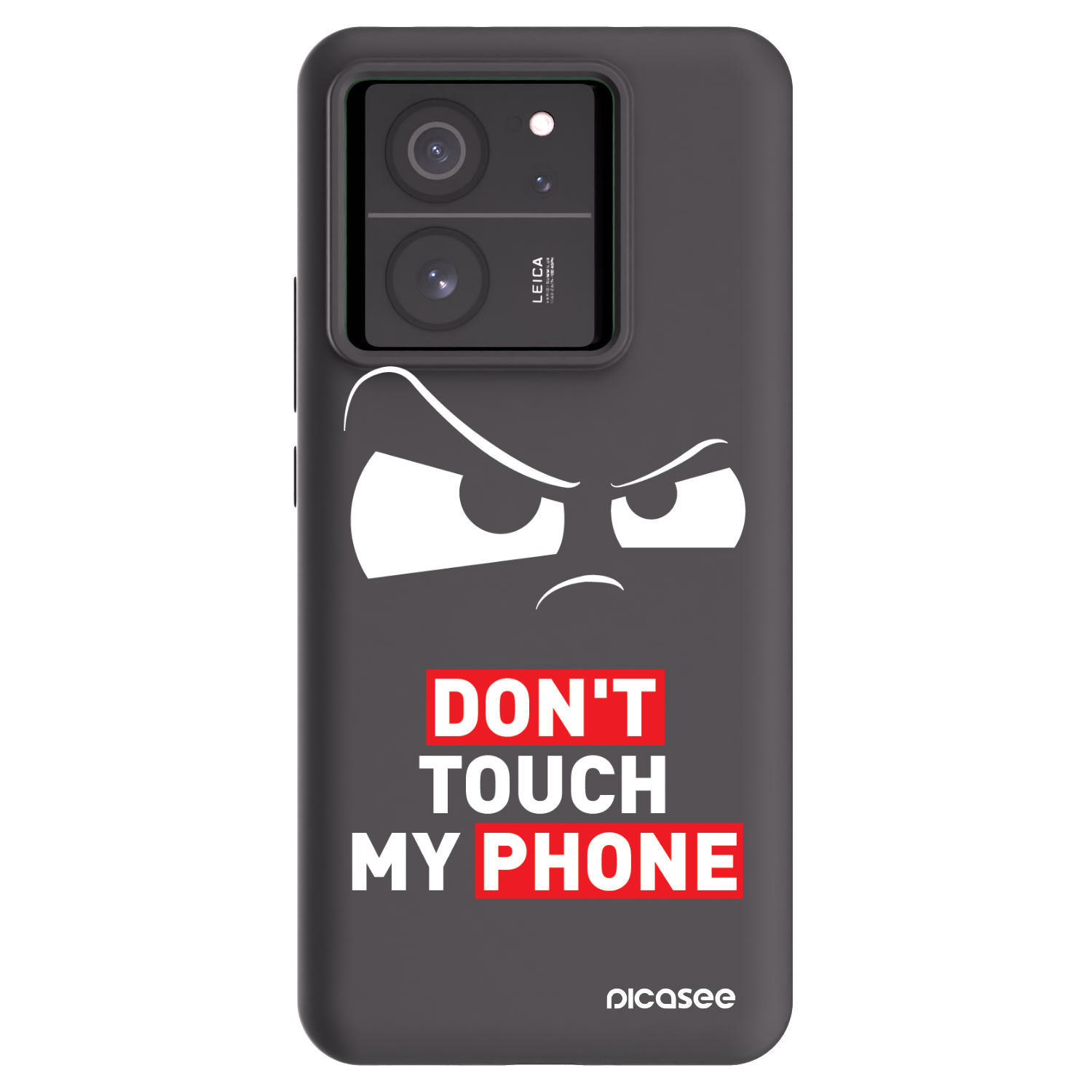 Picasee crna silikonska maskica za Xiaomi 13T Pro - Cloudy Eye - Transparent