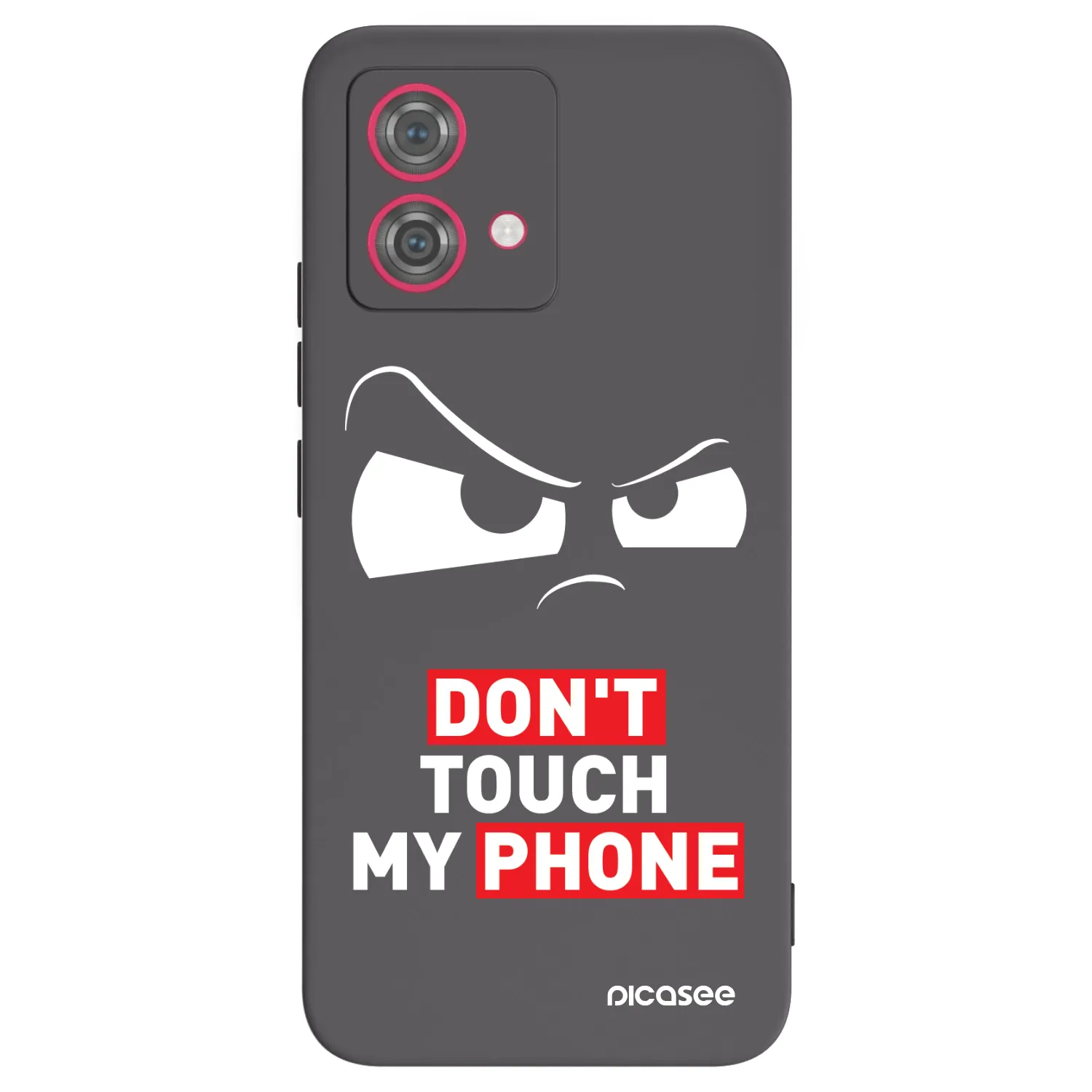 Picasee crna silikonska maskica za Motorola Moto G84 5G - Cloudy Eye - Transparent