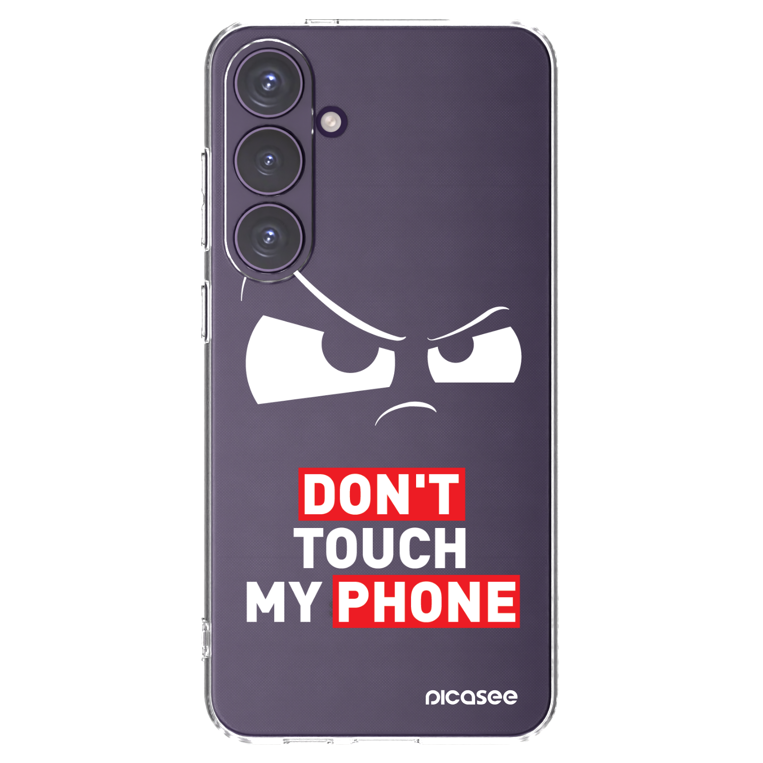 Picasee silikonska prozirna maskica za Samsung Galaxy S24+ S926B 5G - Cloudy Eye - Transparent