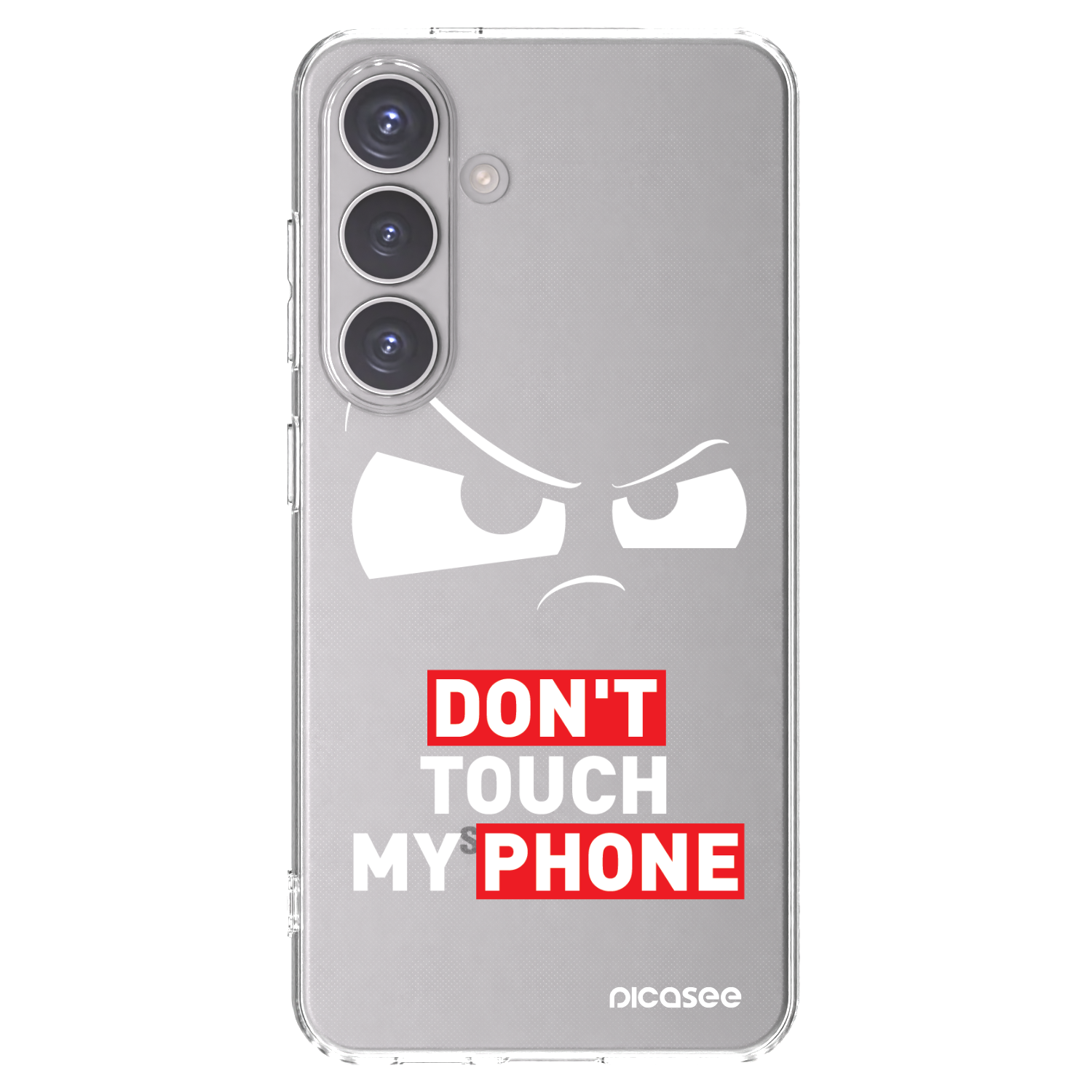 Picasee silikonska prozirna maskica za Samsung Galaxy S24 S921B 5G - Cloudy Eye - Transparent