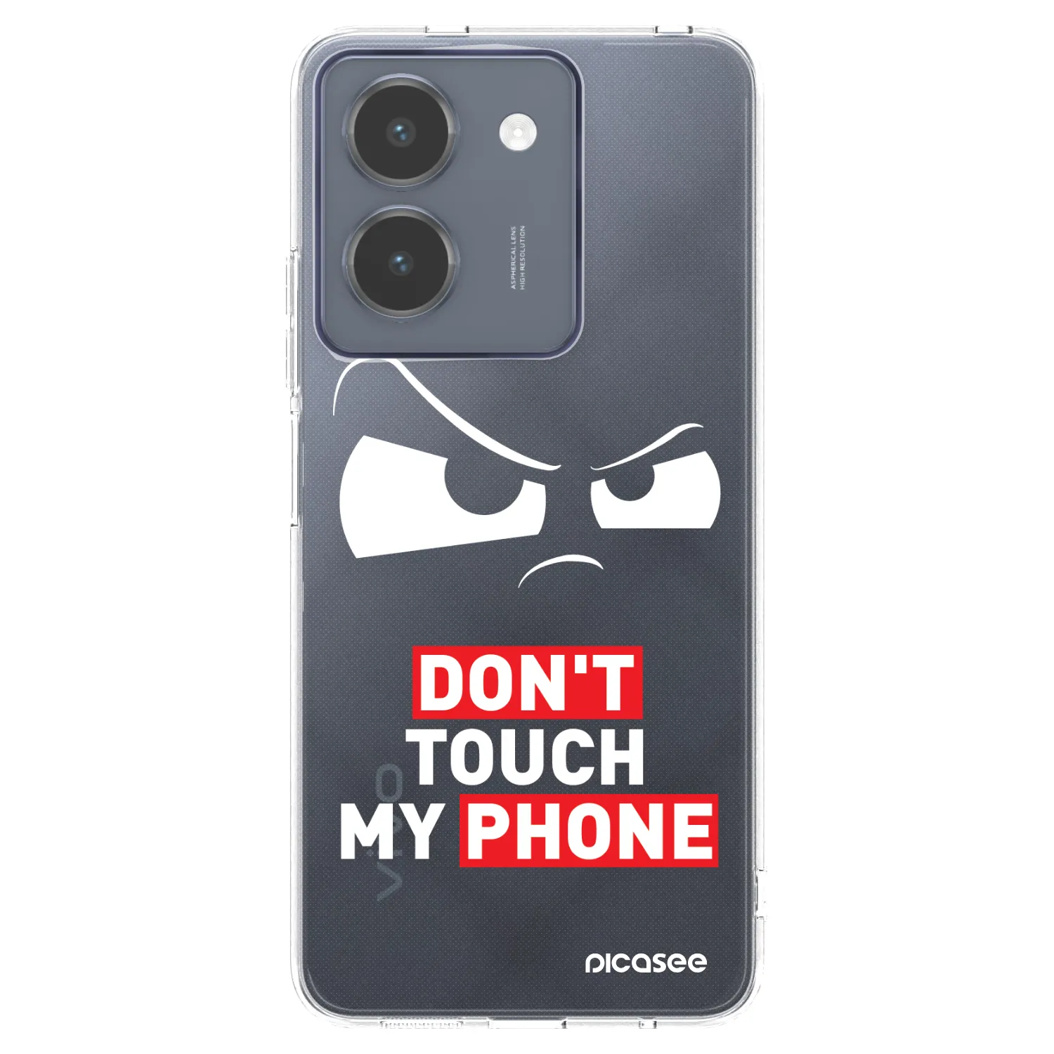 Picasee silikonska prozirna maskica za Vivo Y36 4G - Cloudy Eye - Transparent