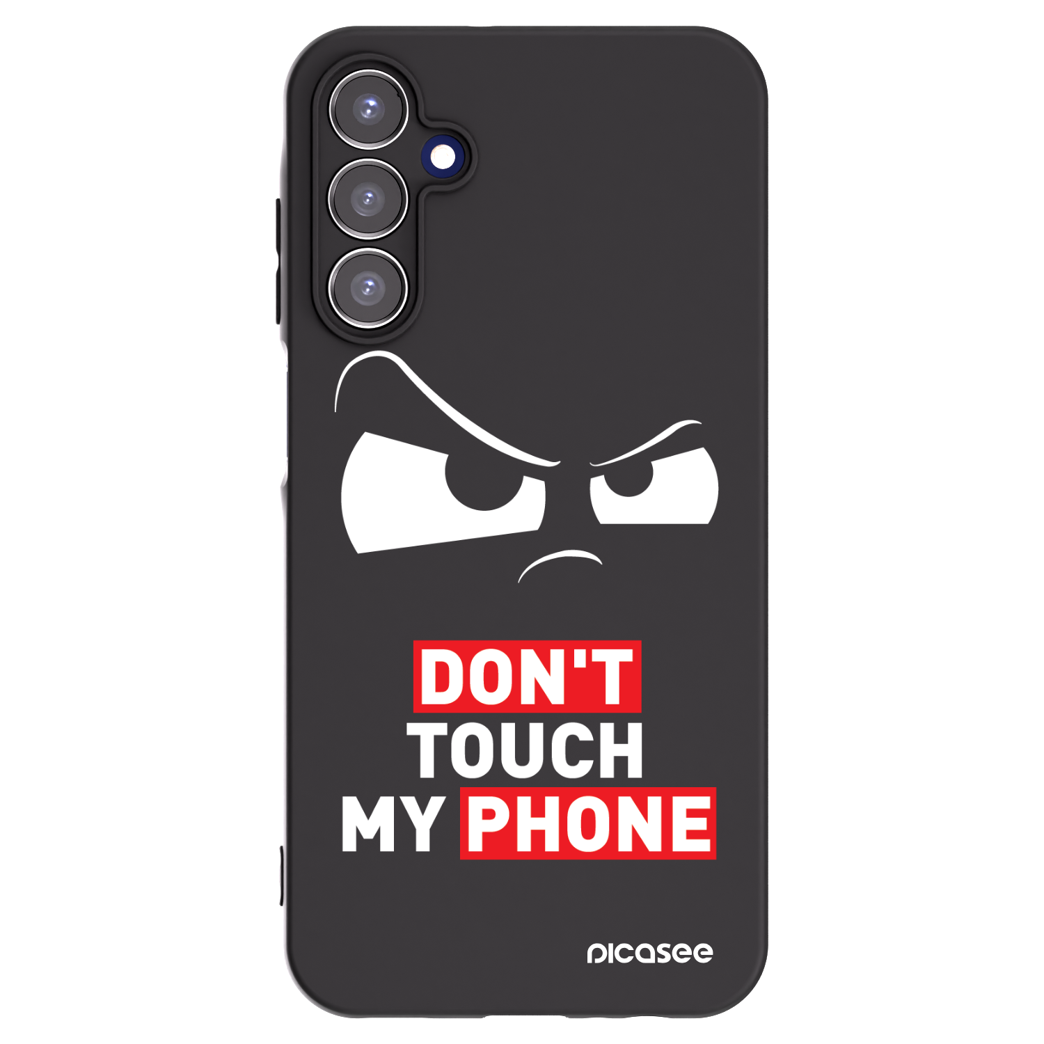 Picasee crna silikonska maskica za Samsung Galaxy A15 A155F 4G - Cloudy Eye - Transparent