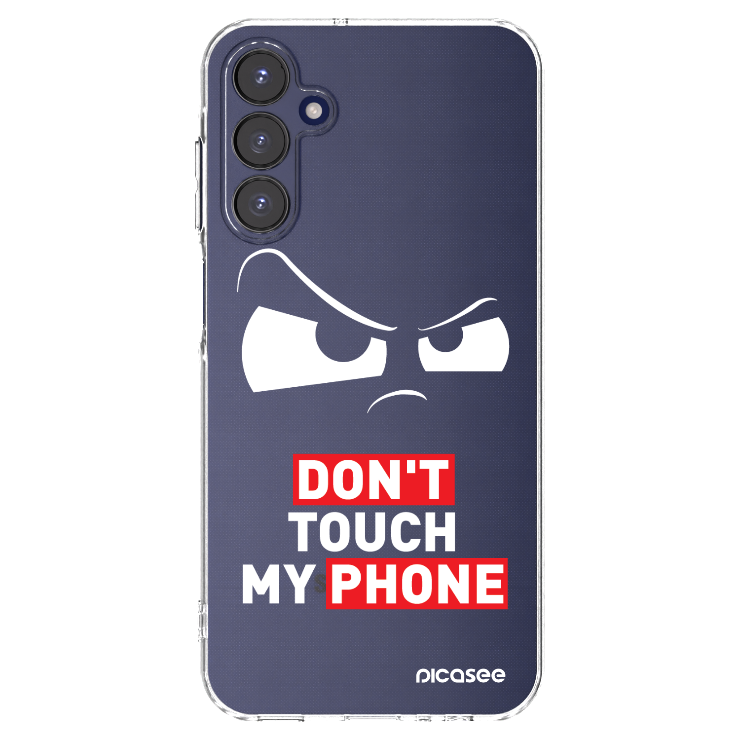 Picasee silikonska prozirna maskica za Samsung Galaxy A15 A155F 4G - Cloudy Eye - Transparent