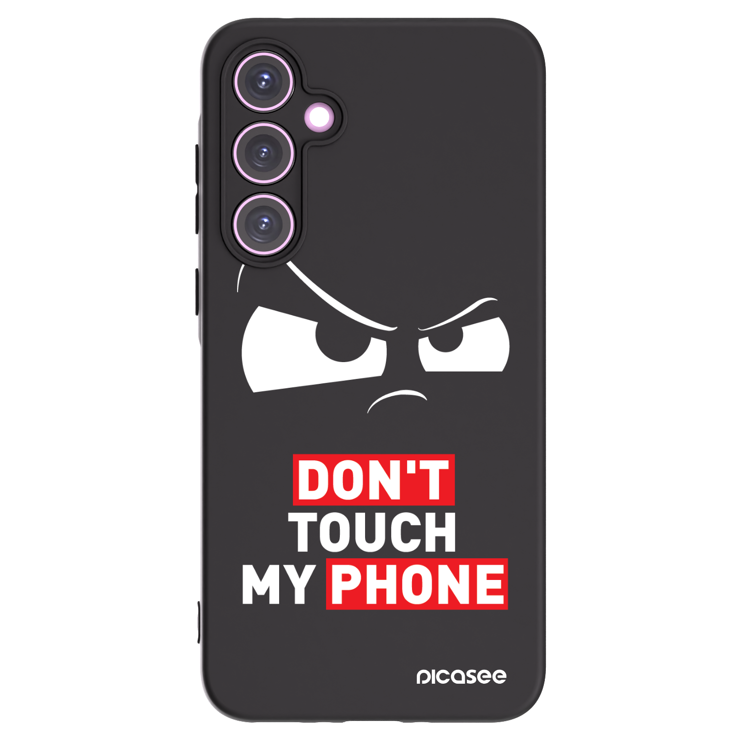 Picasee crna silikonska maskica za Samsung Galaxy A35 5G A356B - Cloudy Eye - Transparent