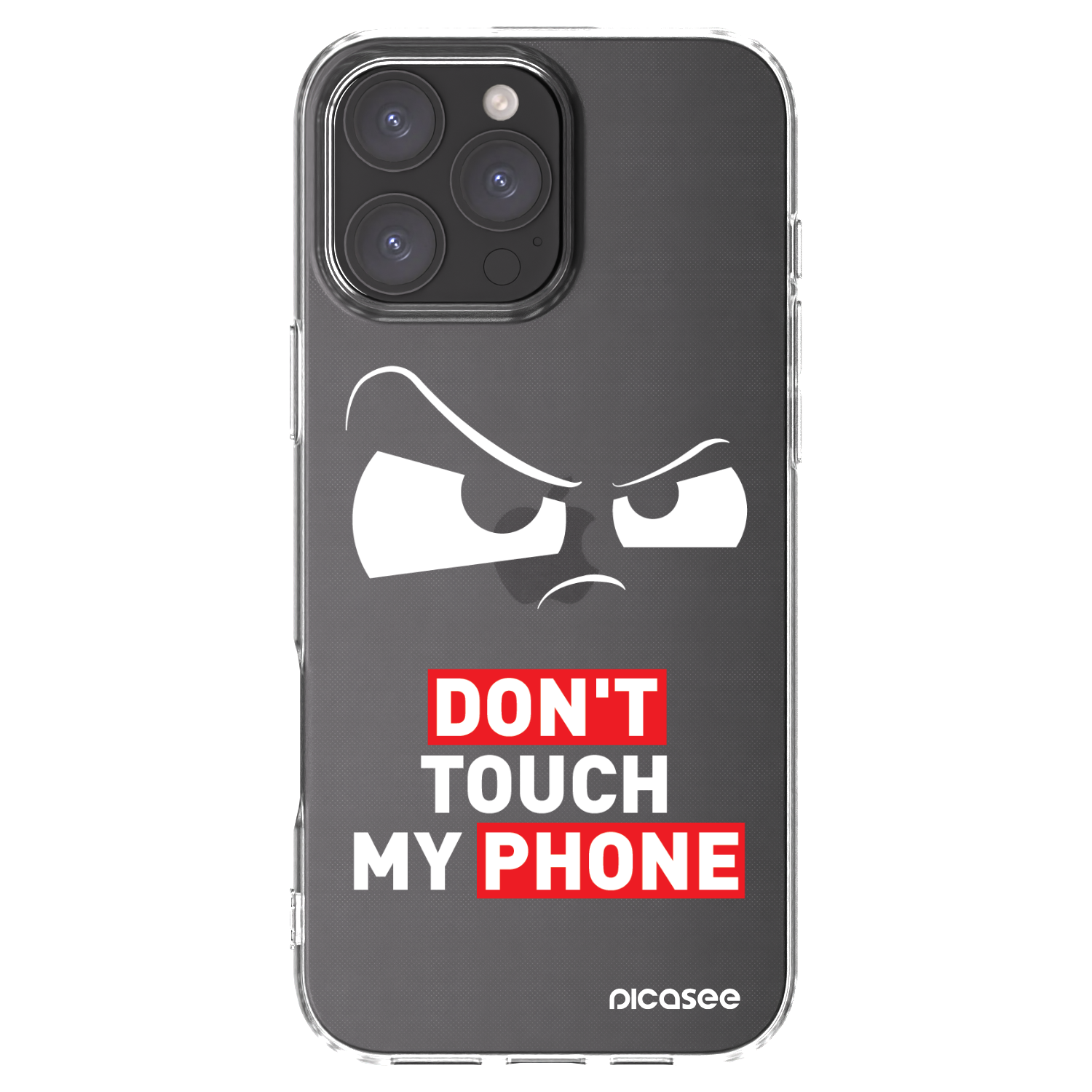 Picasee silikonska prozirna maskica za Apple iPhone 16 Pro Max - Cloudy Eye - Transparent