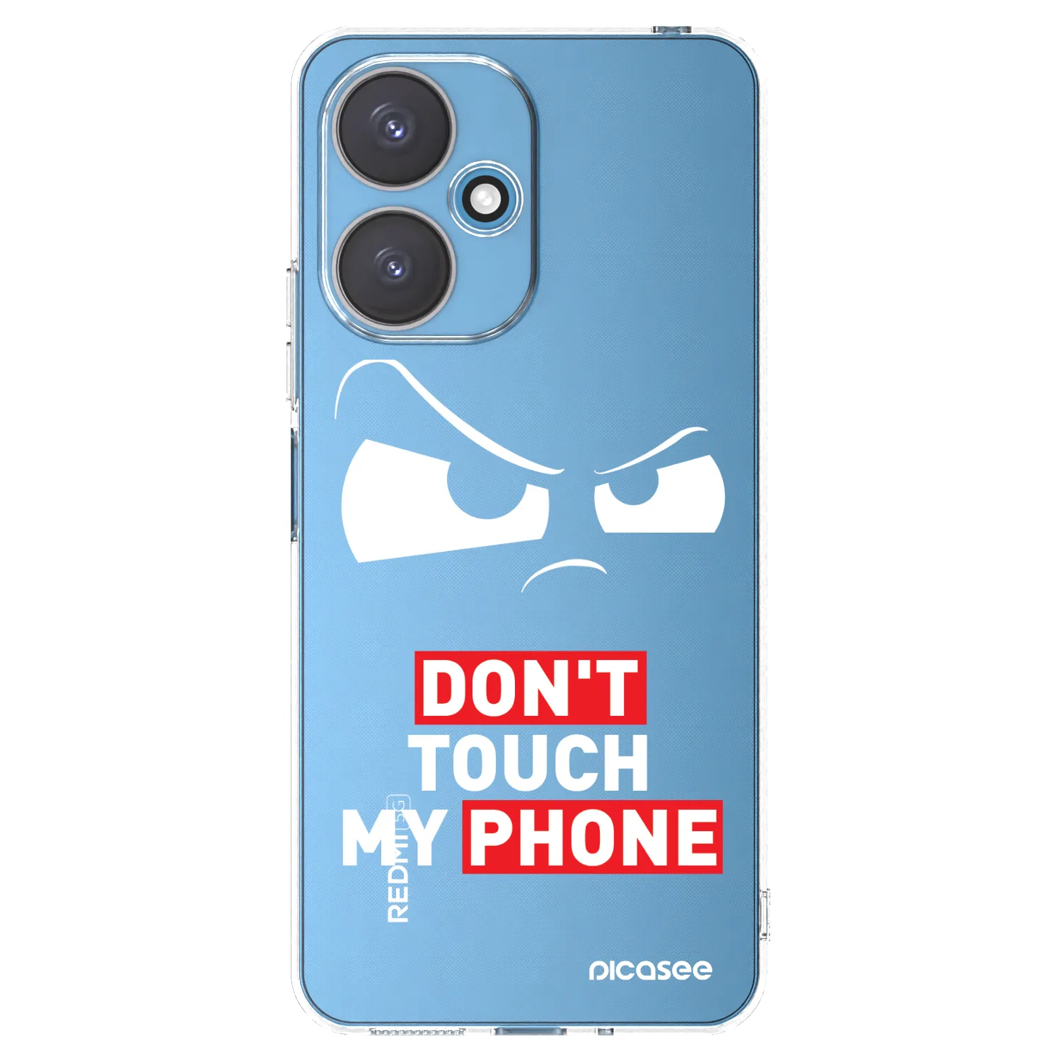 Picasee silikonska prozirna maskica za Xiaomi Redmi 13C 5G - Cloudy Eye - Transparent