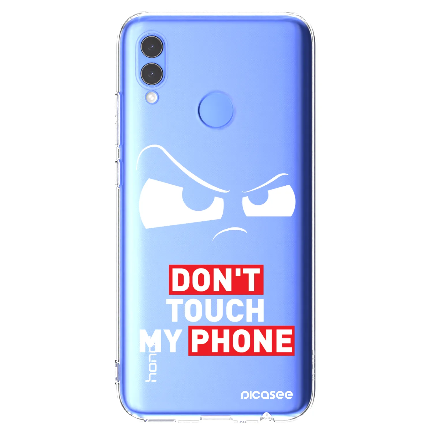 Picasee silikonska prozirna maskica za Huawei P Smart 2019 - Cloudy Eye - Transparent
