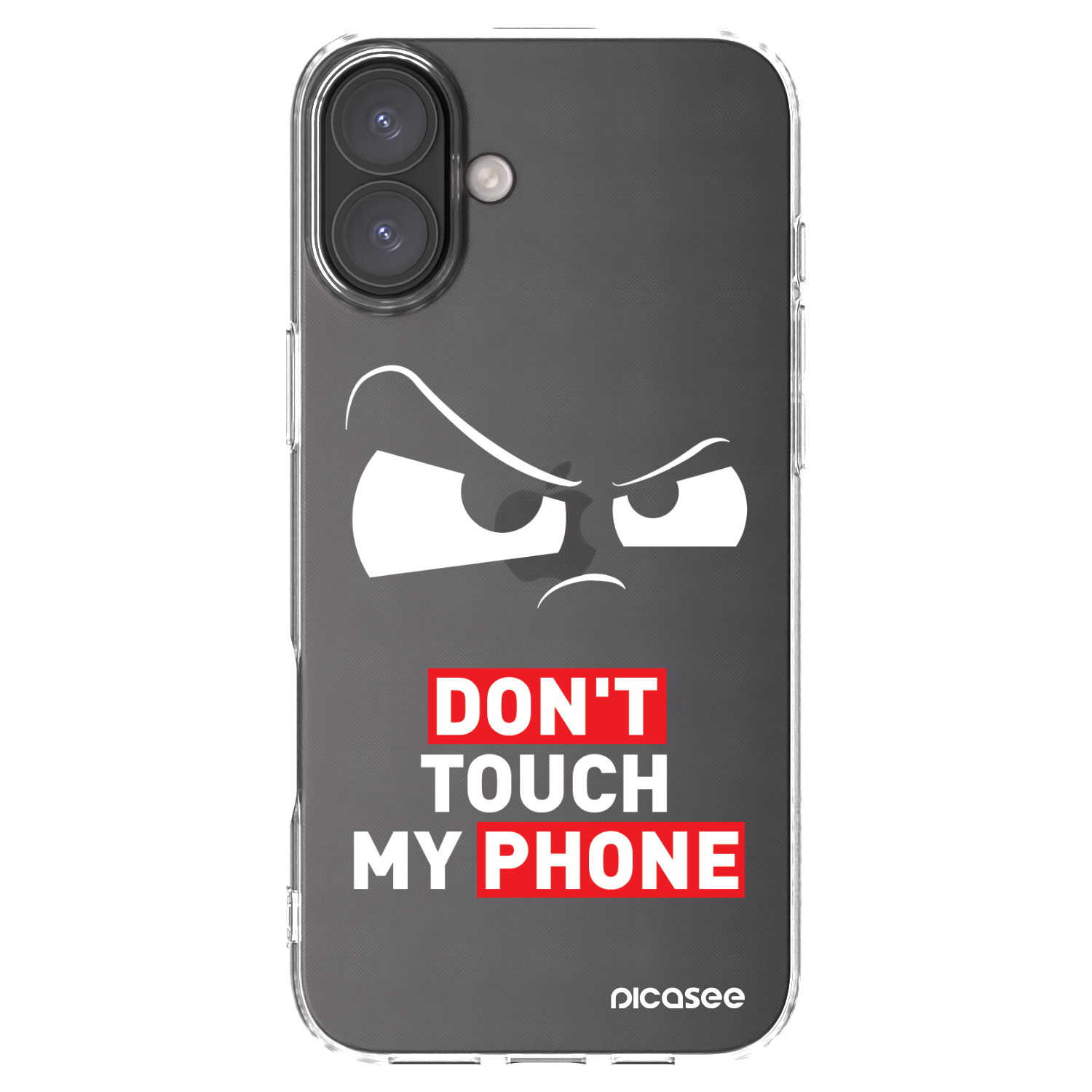 Picasee silikonska prozirna maskica za Apple iPhone 16 Plus - Cloudy Eye - Transparent