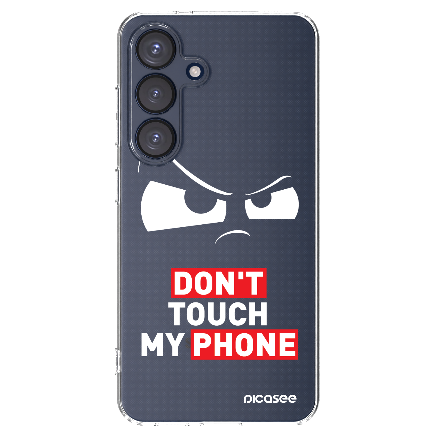 Picasee silikonska prozirna maskica za Samsung Galaxy S25 5G - Cloudy Eye - Transparent