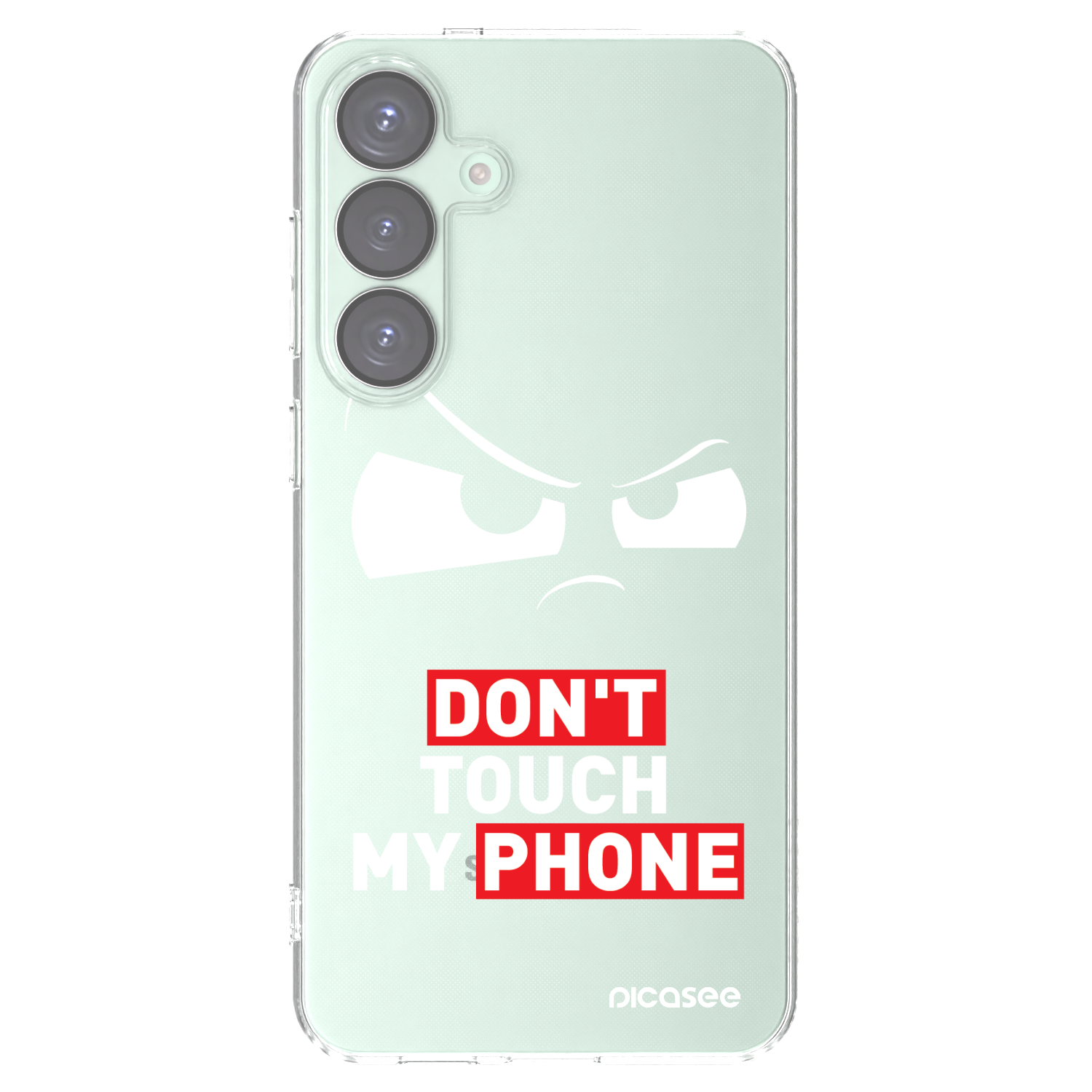 Picasee silikonska prozirna maskica za Samsung Galaxy S25+ 5G - Cloudy Eye - Transparent