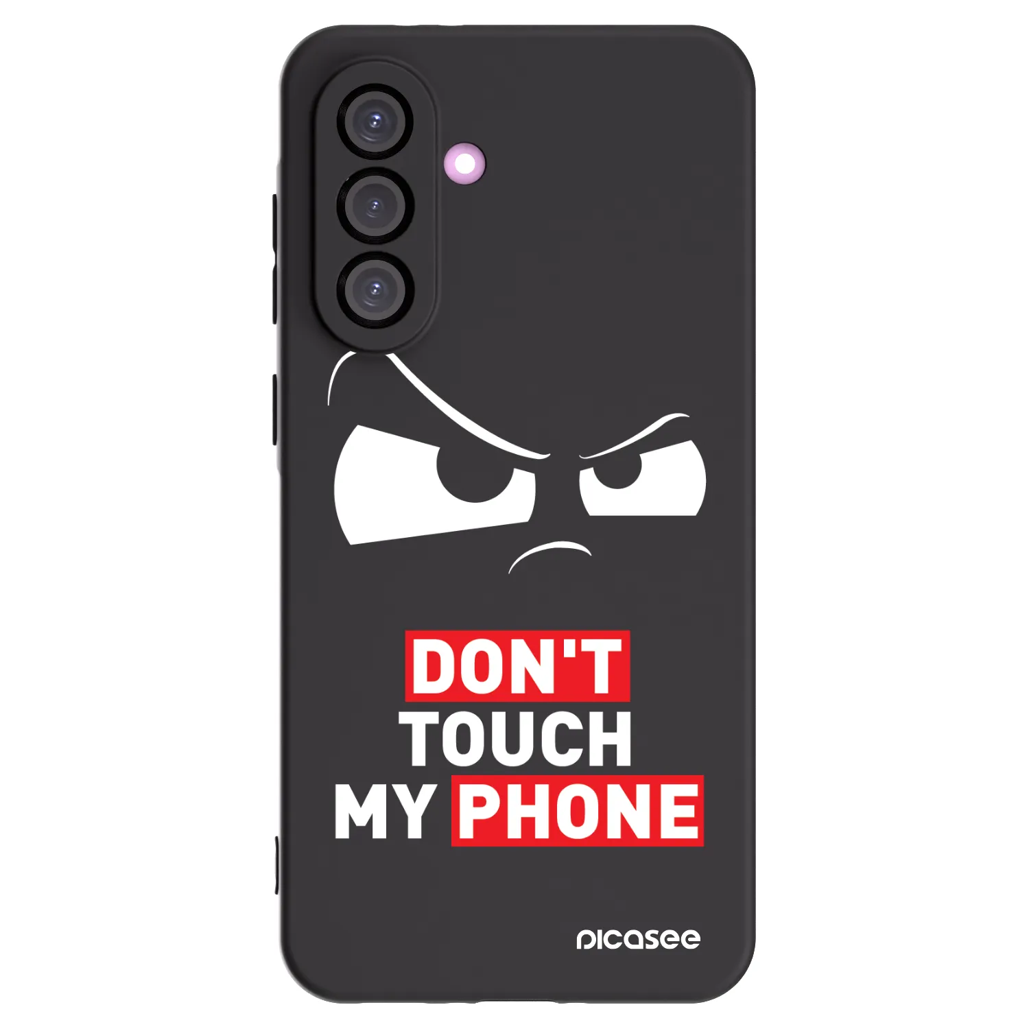 Picasee crna silikonska maskica za Samsung Galaxy A56 5G A566B - Cloudy Eye - Transparent