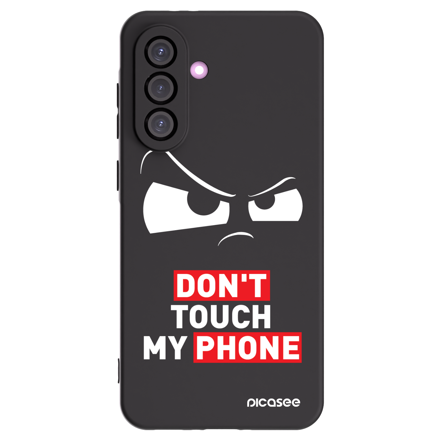 Picasee crna silikonska maskica za Samsung Galaxy A36 5G - Cloudy Eye - Transparent