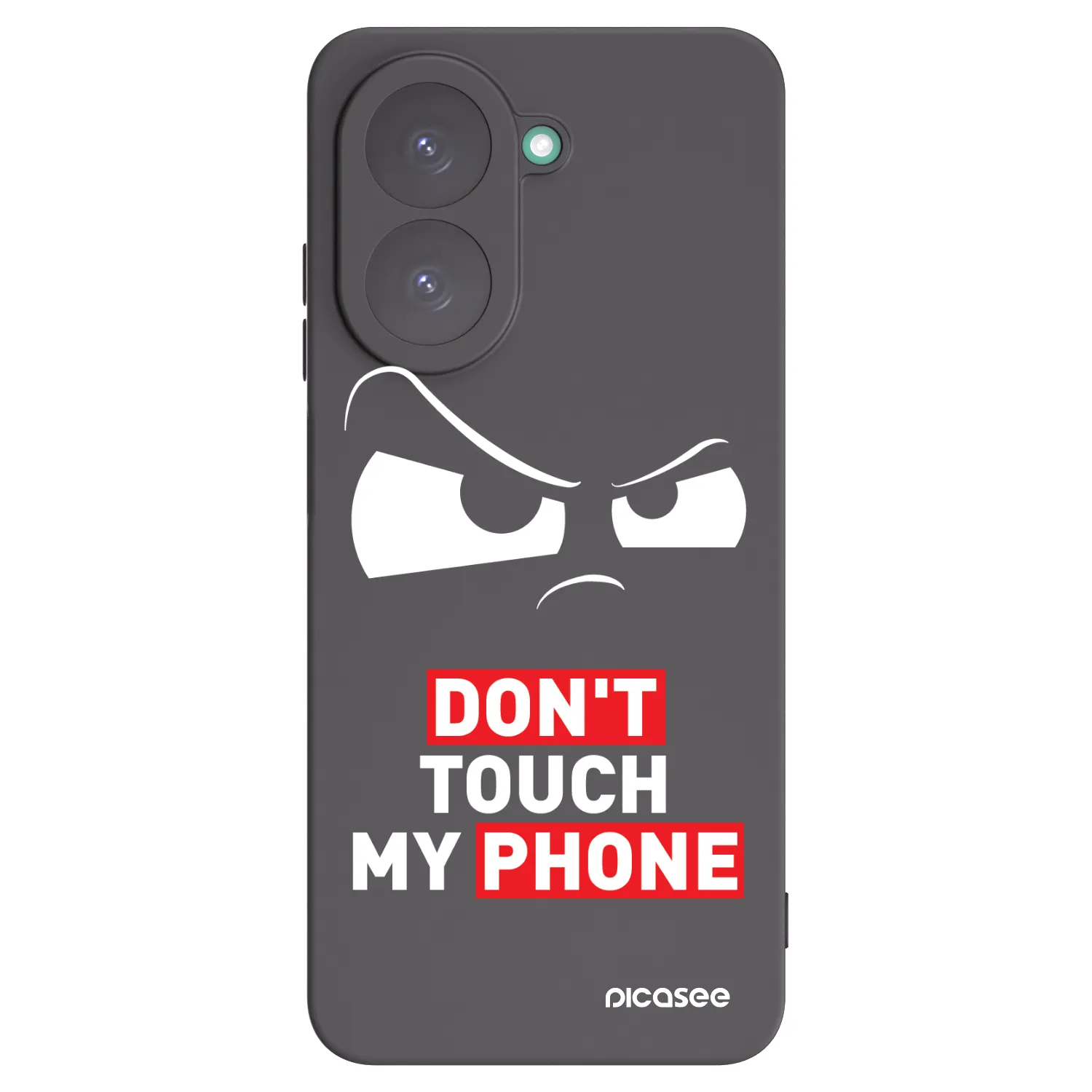 Picasee crna silikonska maskica za Xiaomi Redmi A5 - Cloudy Eye - Transparent