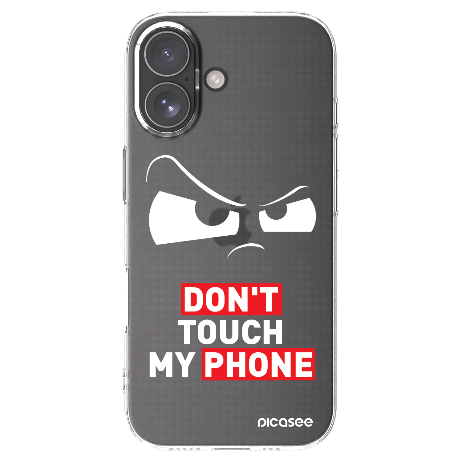 Picasee silikonska prozirna maskica za Apple iPhone 17 - Cloudy Eye - Transparent