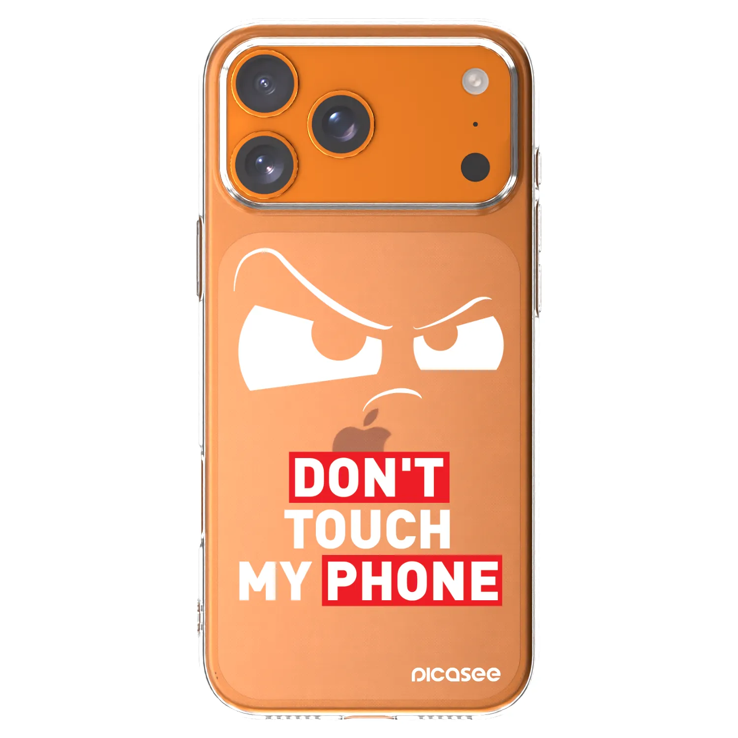 Picasee silikonska prozirna maskica za Apple iPhone 17 Pro Max - Cloudy Eye - Transparent