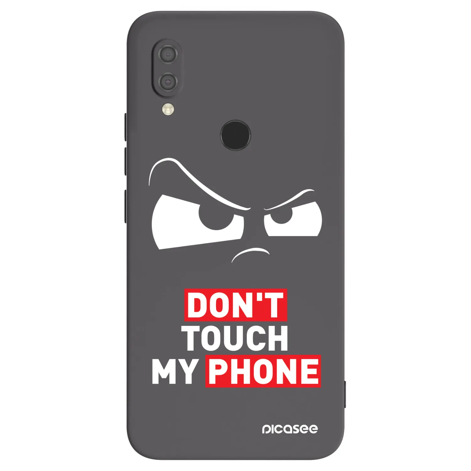Picasee crna silikonska maskica za Xiaomi Redmi 7 - Cloudy Eye - Transparent