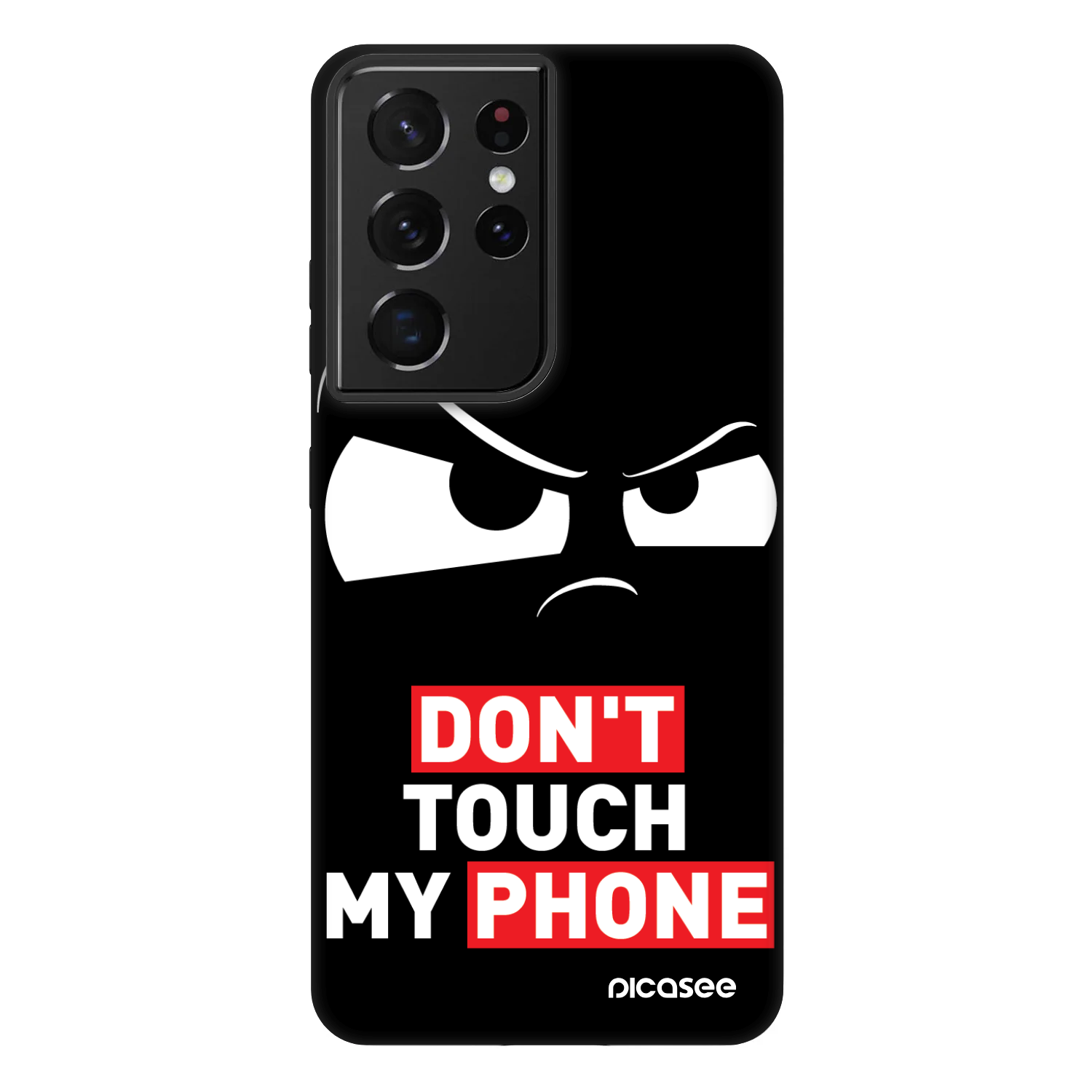 Picasee Fashion Case za Samsung Galaxy S21 Ultra 5G G998B - Cloudy Eye - Transparent