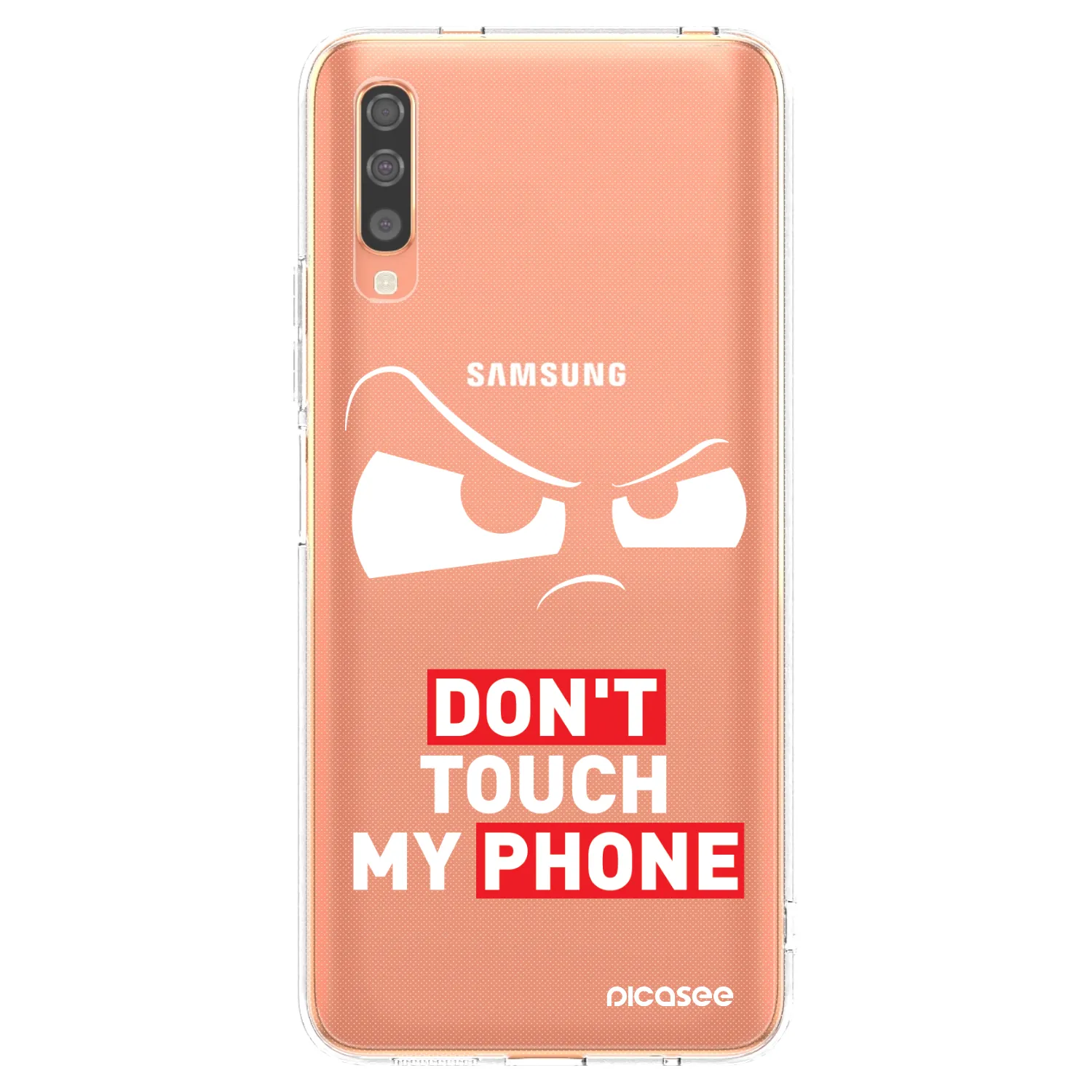 Picasee silikonska prozirna maskica za Samsung Galaxy A70 A705F - Cloudy Eye - Transparent