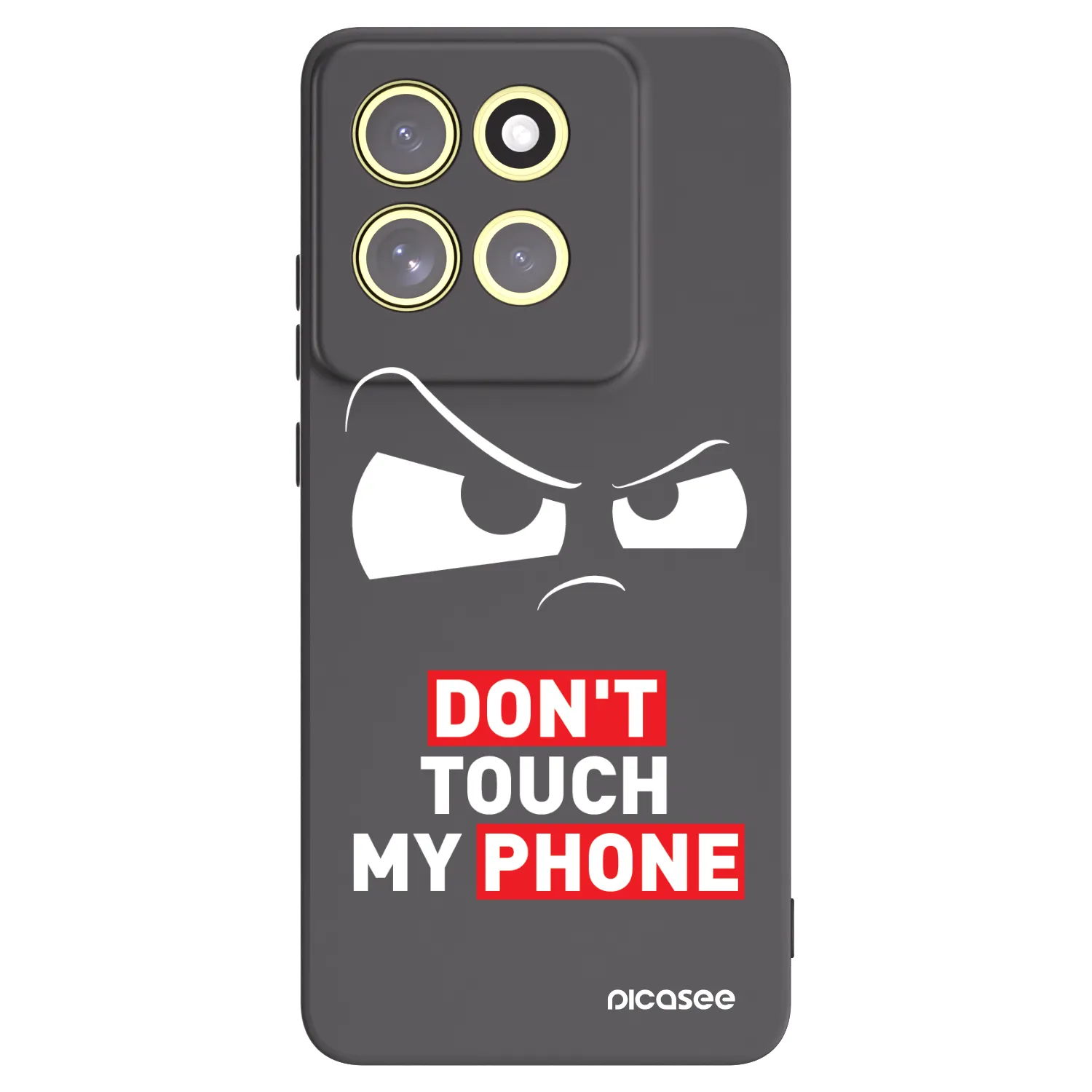 Picasee crna silikonska maskica za Motorola Moto G86 5G - Cloudy Eye - Transparent