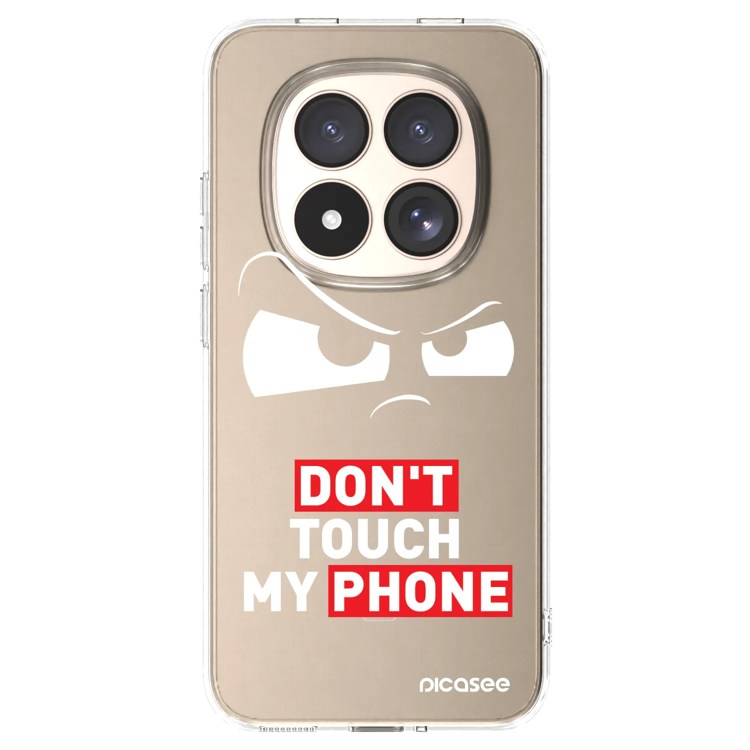 Picasee silikonska prozirna maskica za Xiaomi Redmi Note 15 Pro 4G - Cloudy Eye - Transparent