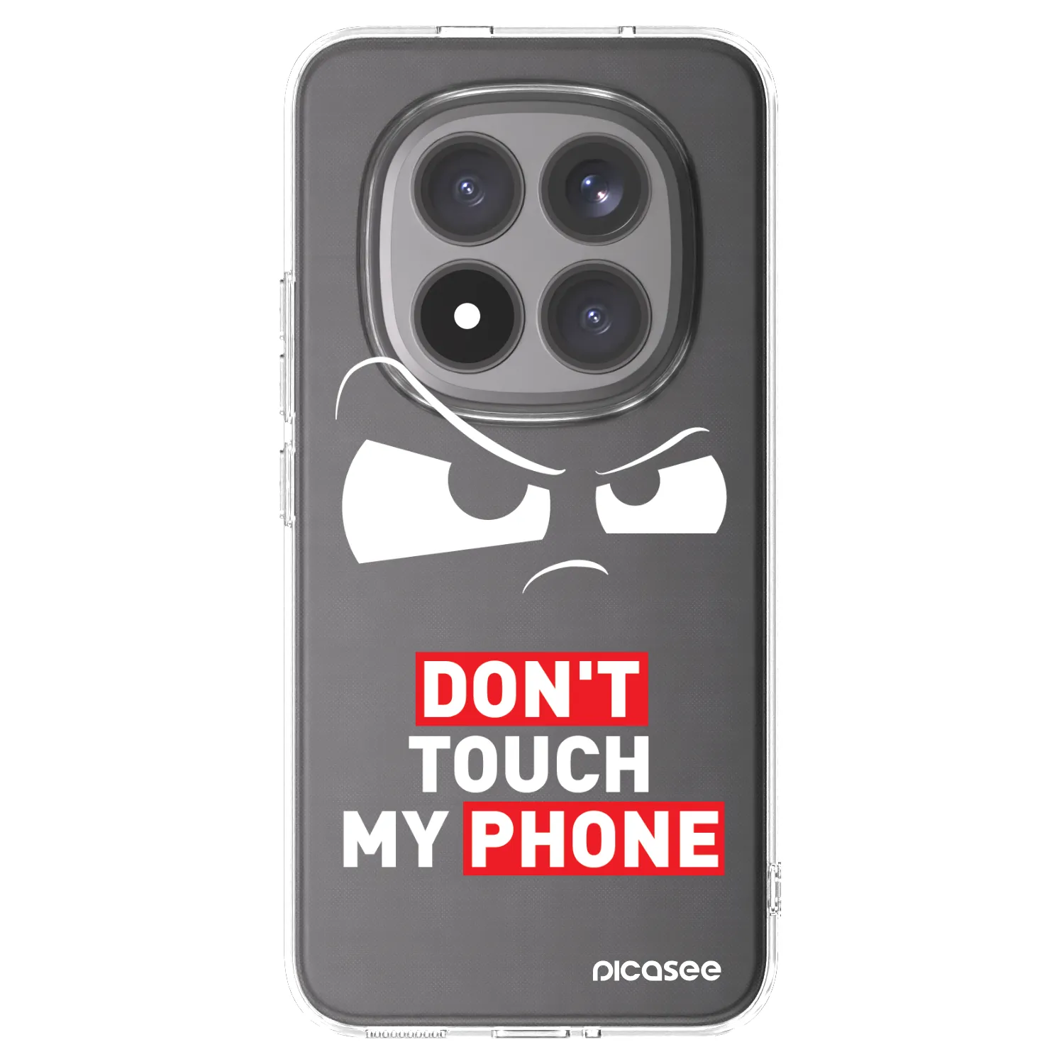 Picasee silikonska prozirna maskica za Xiaomi Redmi Note 15 Pro+ - Cloudy Eye - Transparent