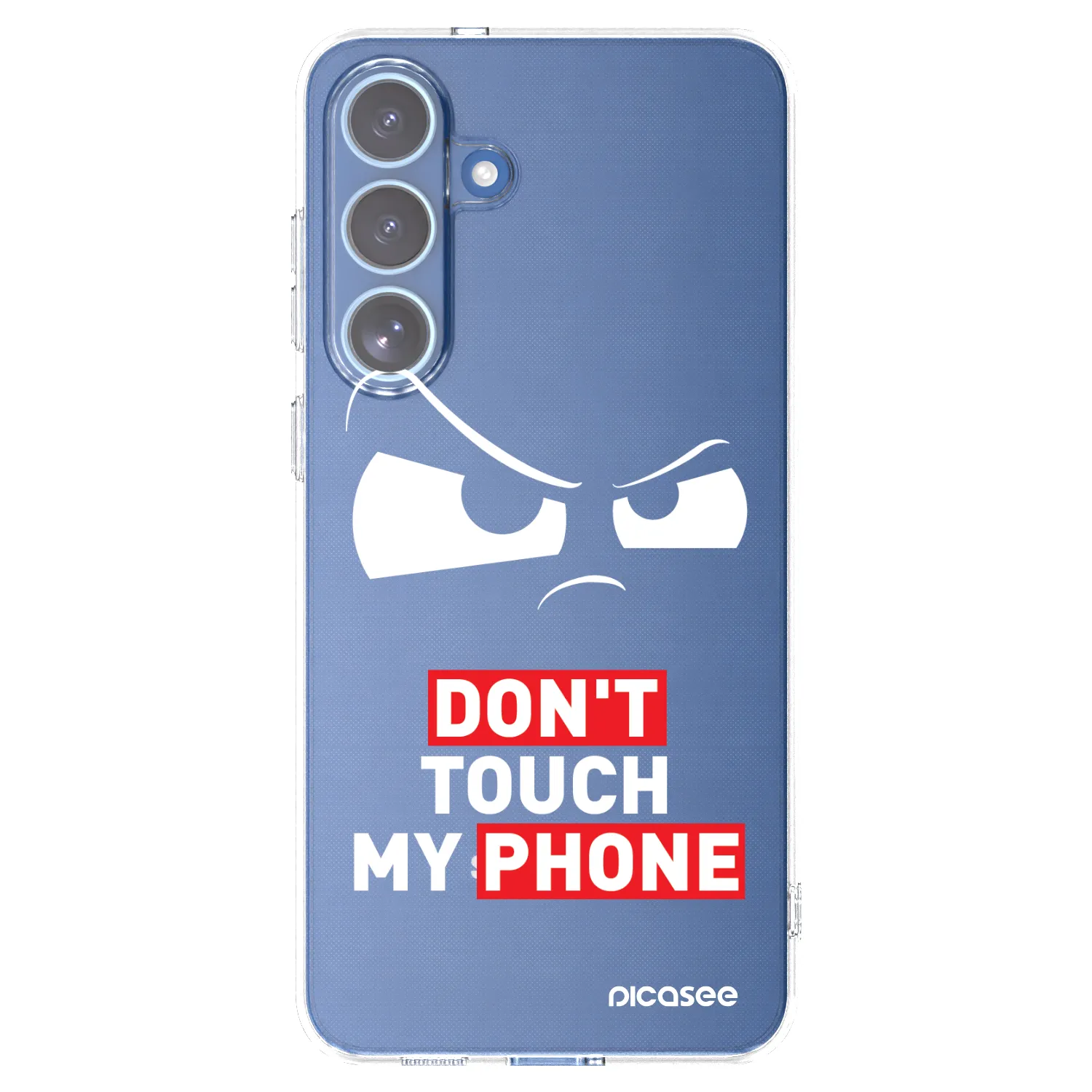 Picasee silikonska prozirna maskica za Samsung Galaxy S25 FE 5G - Cloudy Eye - Transparent